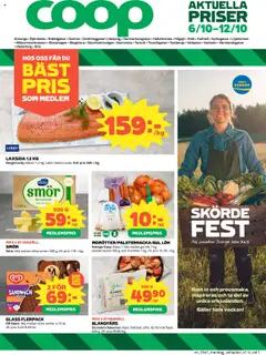Coop - Almunge - Förhandsvisning av reklamblad från butik Coop aktuell från 06.10.2025