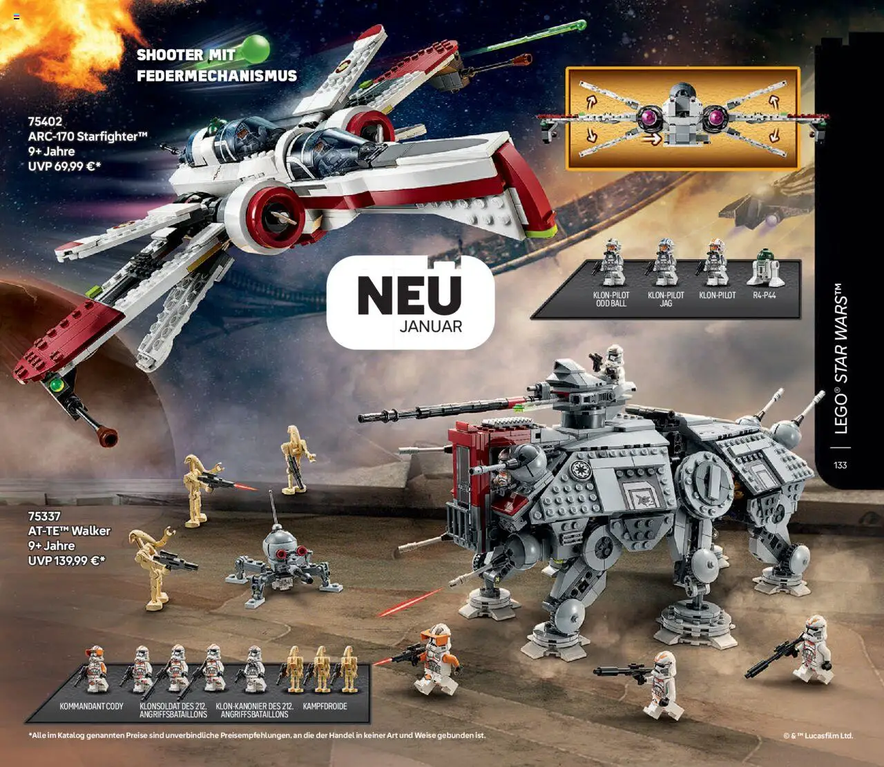 Lego Angebote gültig ab 03.01.2025 | Seite: 135