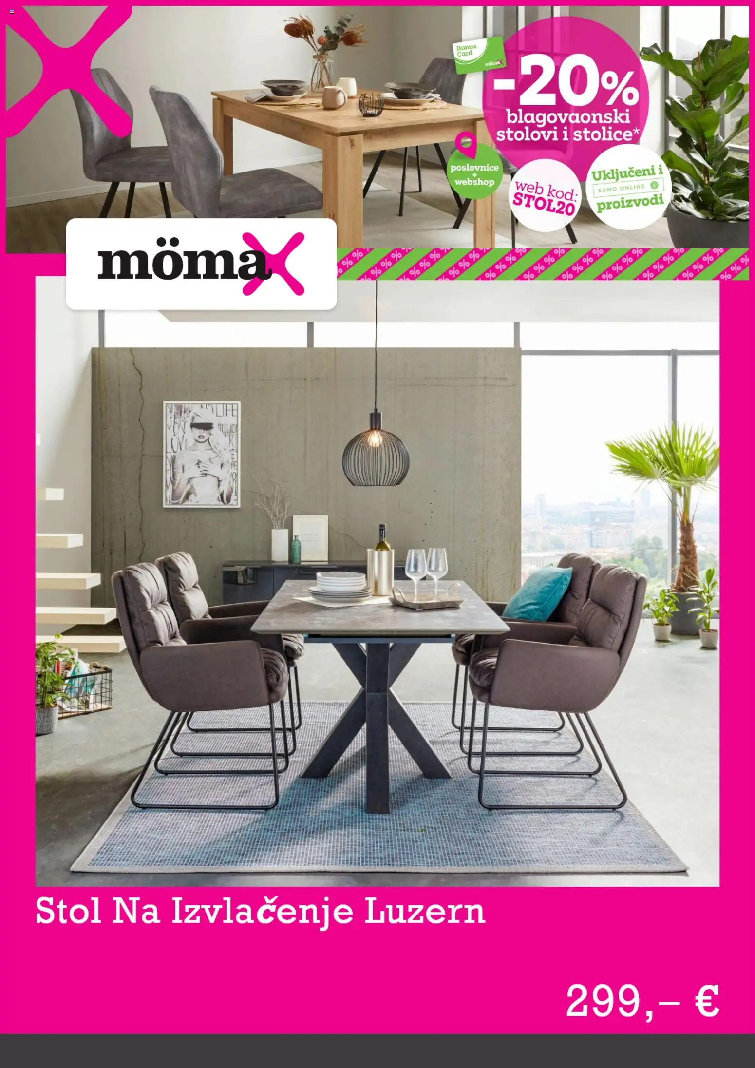 Mömax katalog | vrijedi od 09.04.2026 | Stranica: 7 | Proizvodi: Stol