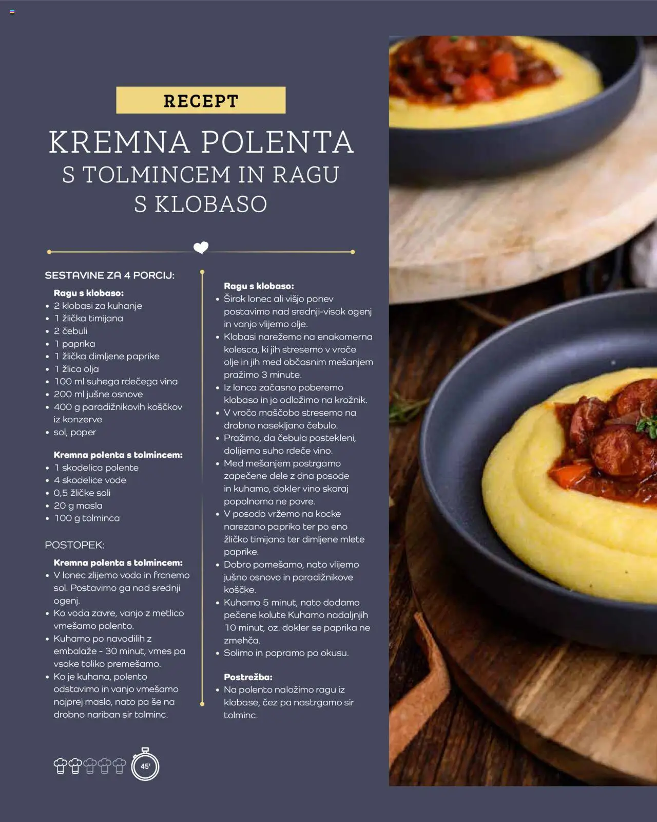 Mercator katalog radi imamo domače domače je preprosto dobro │ velja od 07.03.2024 | Stran: 22 | Izdelki: Olje, Vino, Polenta, Cebula