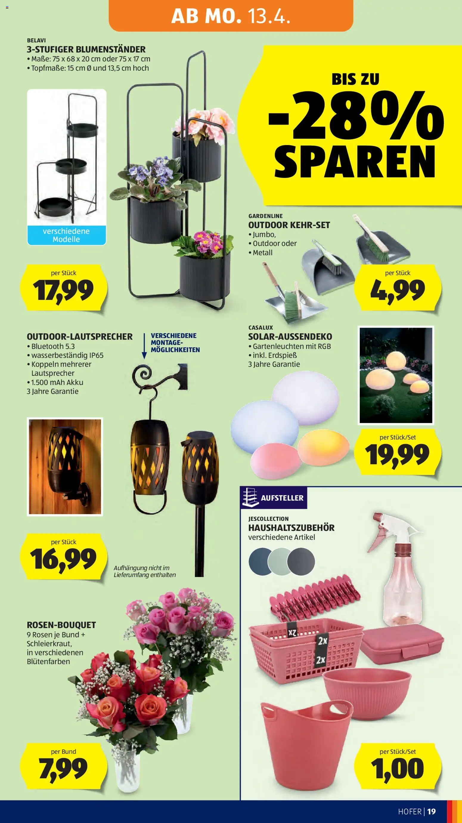 Hofer AT akciós ujság - amely érvényes a következő dátumtól: 10.04.2026 | Oldal: 23