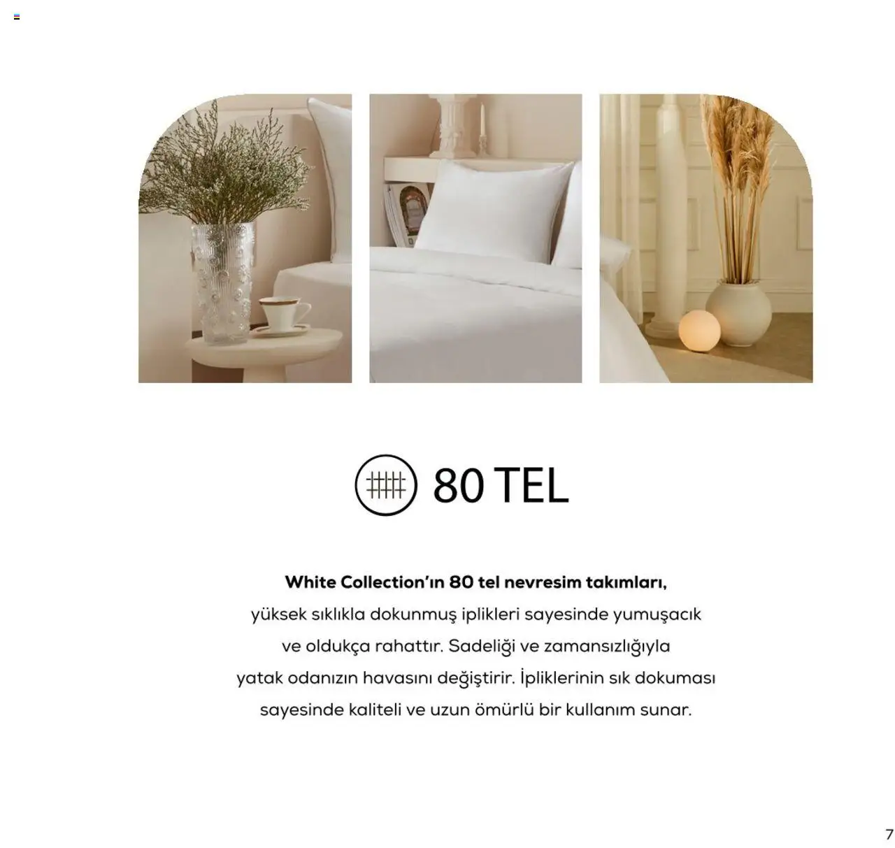 Karaca - Karaca Home - White Collection - 03.03.2025 tarihinden itibaren geçerlidir | Sayfa: 7 | Ürünler: Yatak, Nevresim