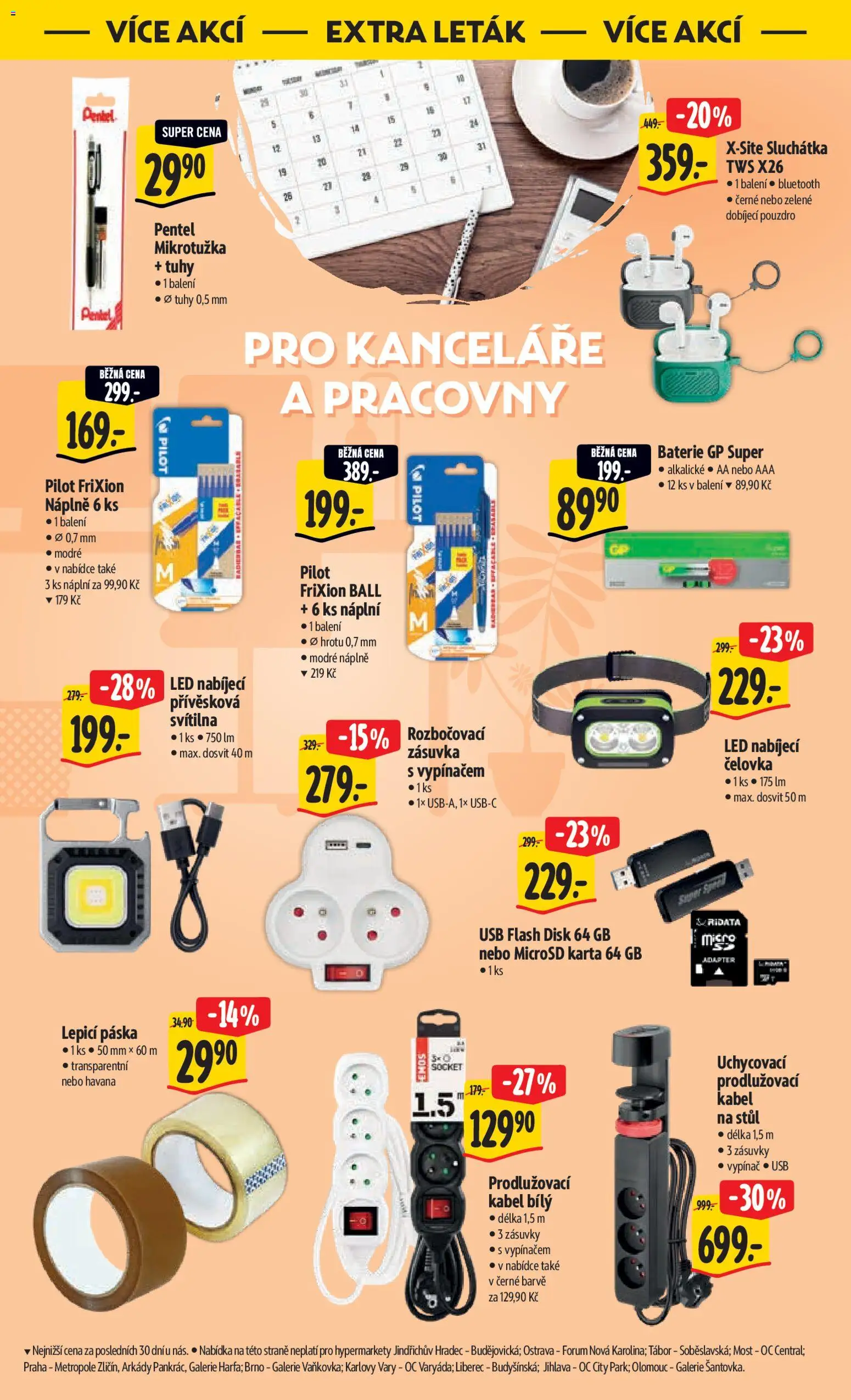 Albert leták - Hypermarket od 28.01.2026 | Strana: 38 | Produkty: Vypínač, Disk, USB, Zásuvka