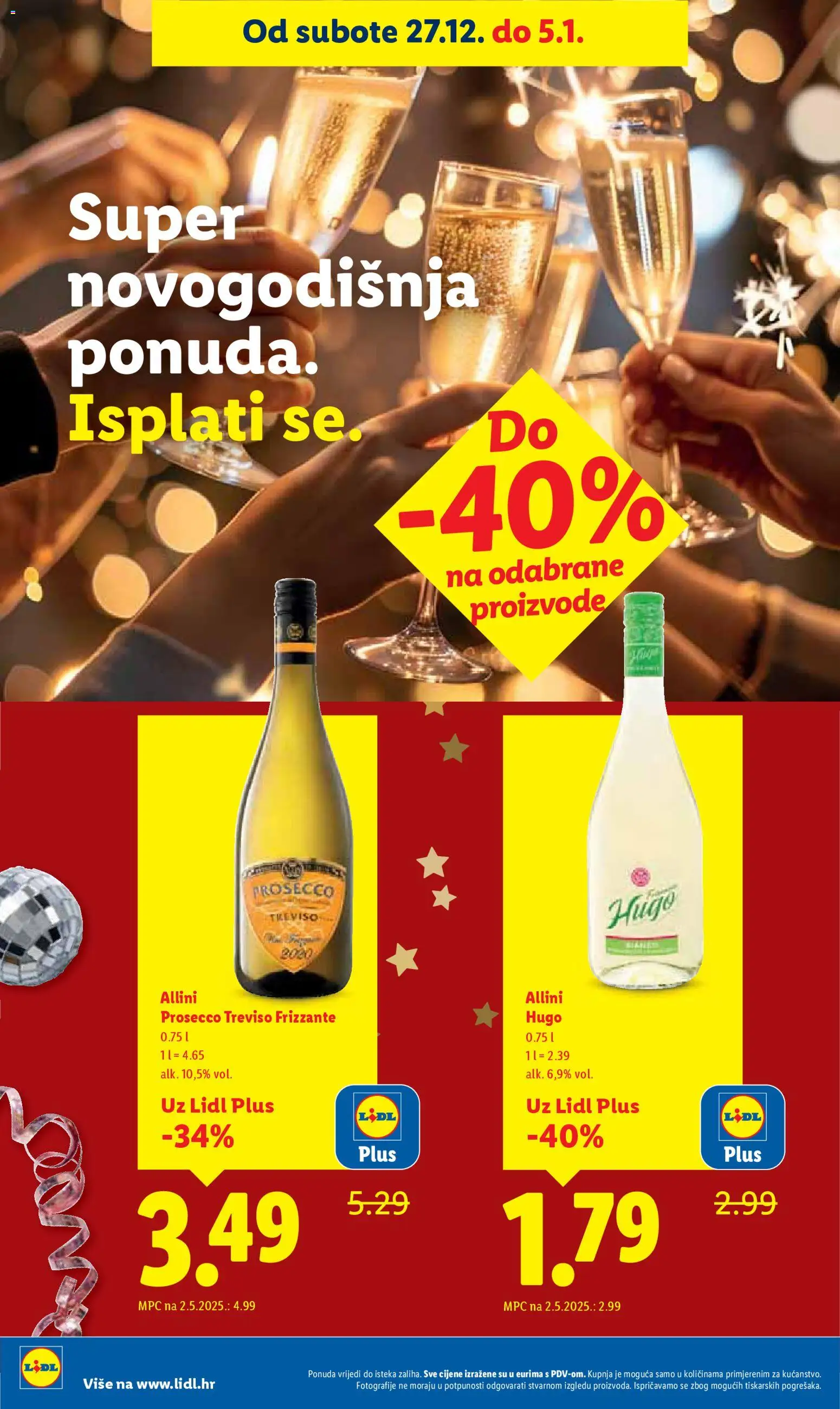 Lidl katalog | vrijedi od 27.12.2025 | Stranica: 14 | Proizvodi: Prosecco