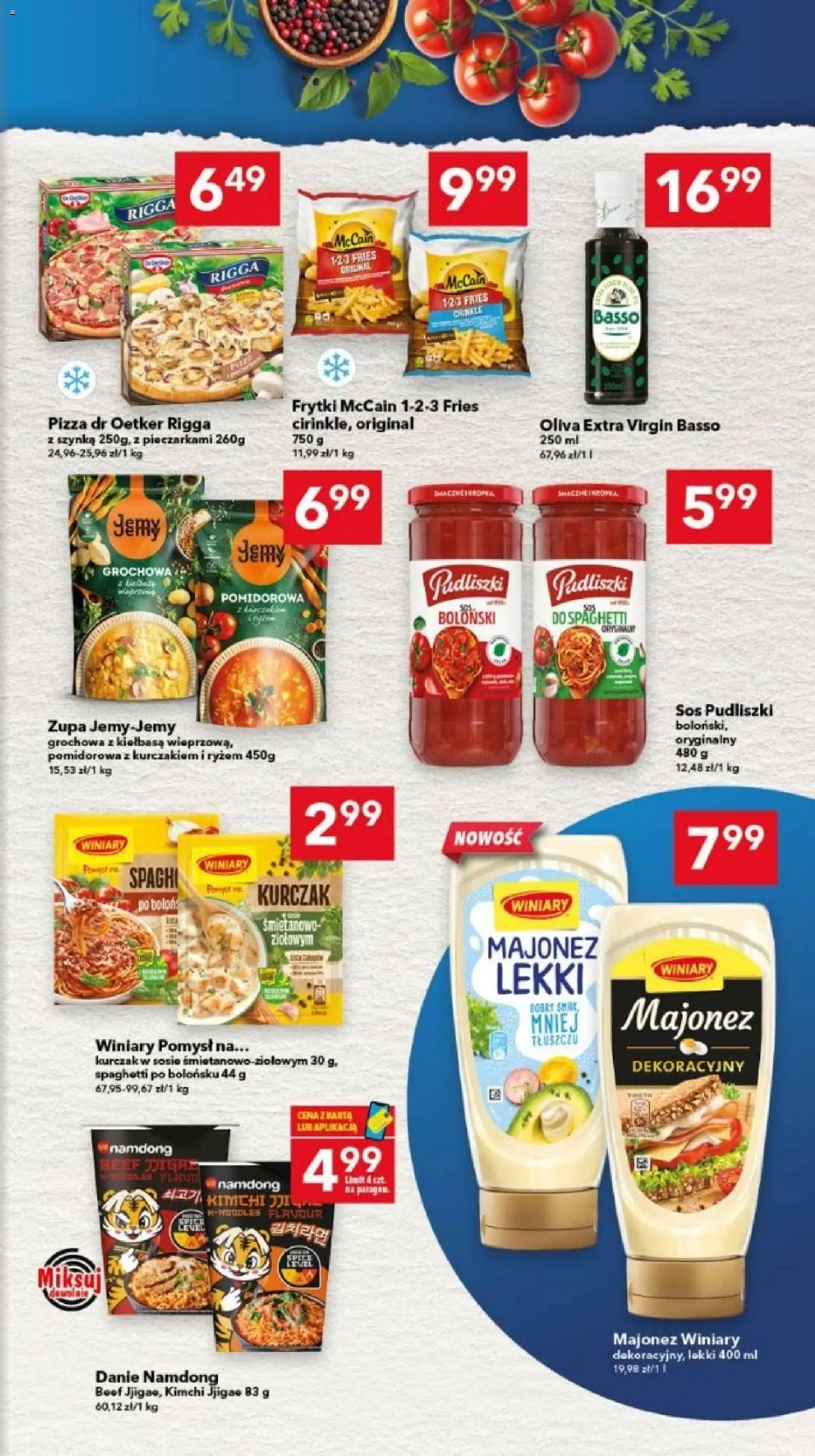 Lewiatan gazetka - Legnica od 23.04.2026 | Strona: 3 | Produkty: Karta, Kurczak, Zupa, Pizza