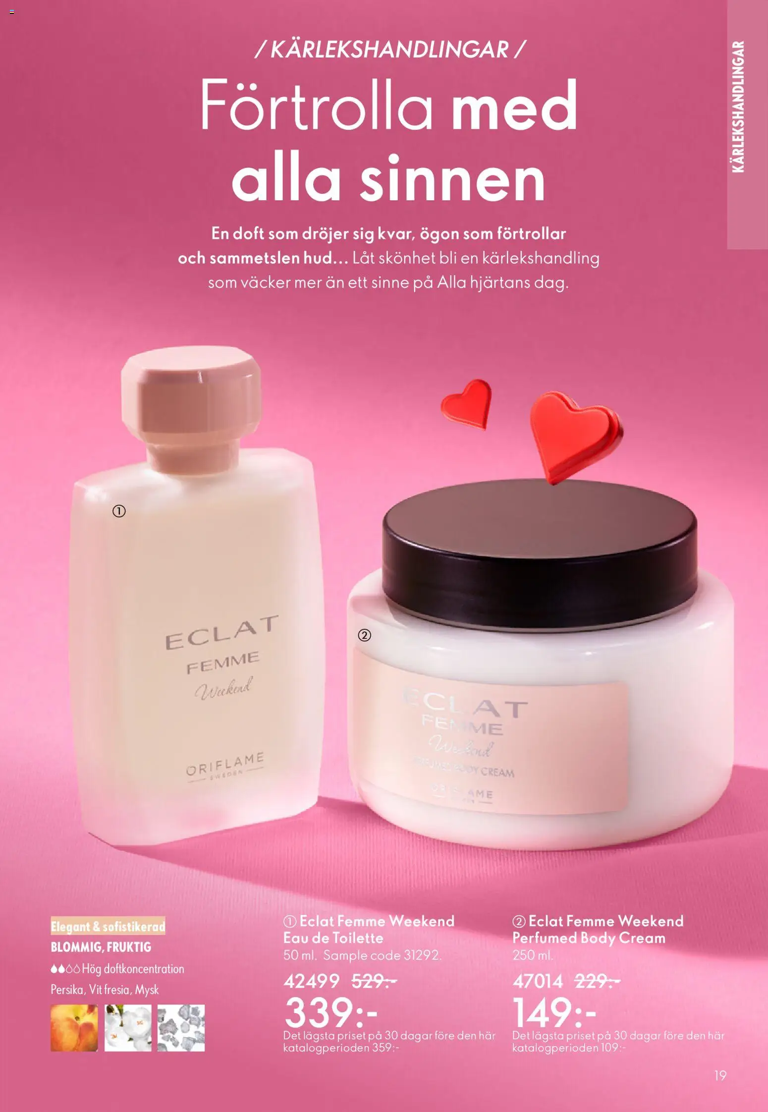 Oriflame reklamblad aktuell från 28.01.2026 | Sida: 19 | Produkter: Doft, Eau de toilette