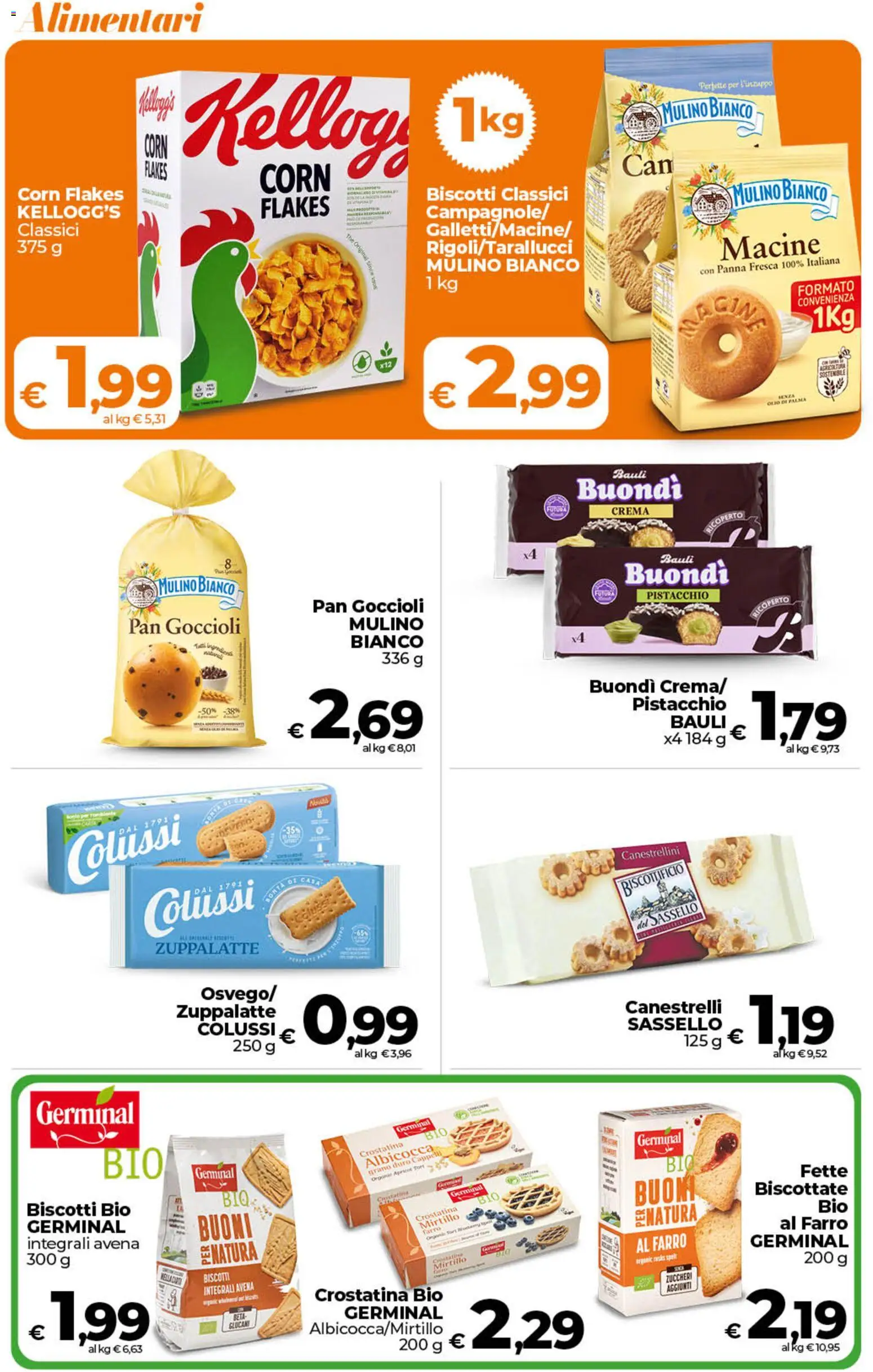 Volantino Ipercoop del 28.04.2026 | Pagina: 35 | Prodotti: Olio, Crostatine, The, Canestrelli