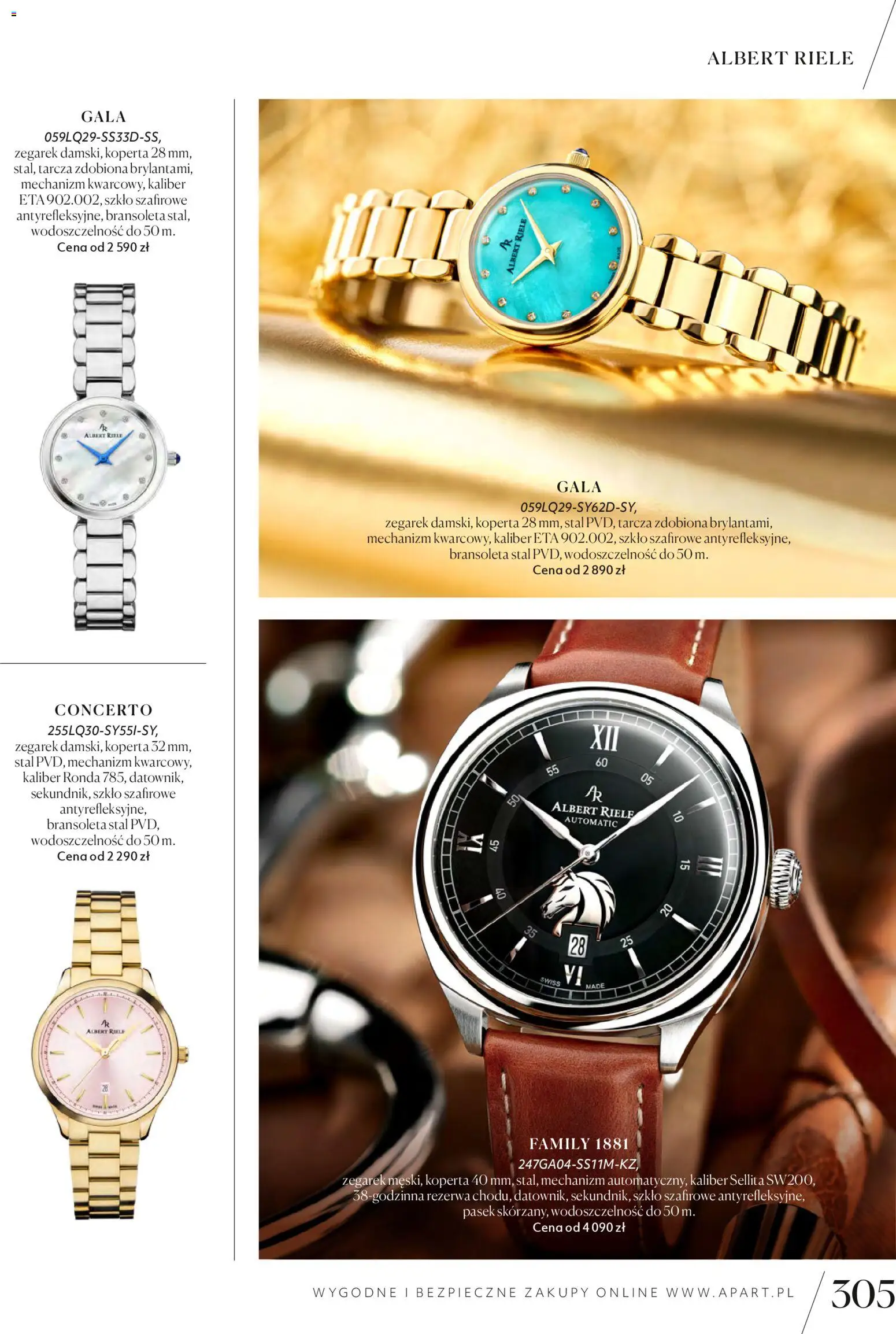 Apart promocje od 04.11.2025 | Strona: 307 | Produkty: Zegarek, Pasek