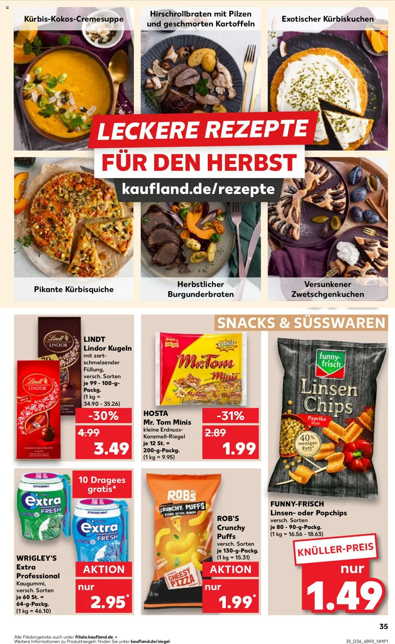 Kaufland prospekt Bremen	 – gültig ab 07.09.2025 | Seite: 35 | Produkte: Kartoffeln, Paprika, Lindt, Chips