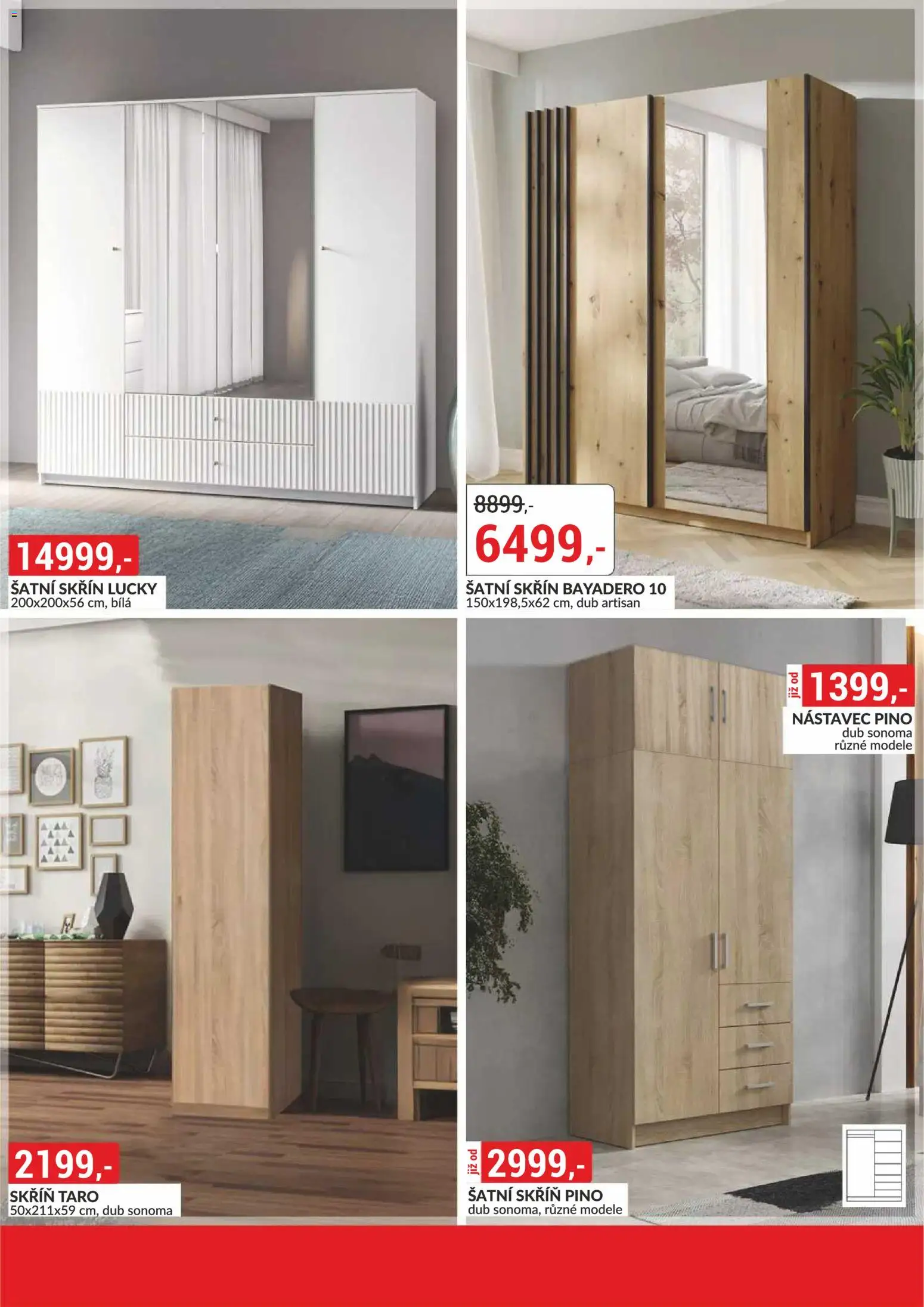 BAUMAX leták - Zařiďte si bydlení podle sebe od 01.03.2026 | Strana: 55 | Produkty: Šatní skříň, Skříň