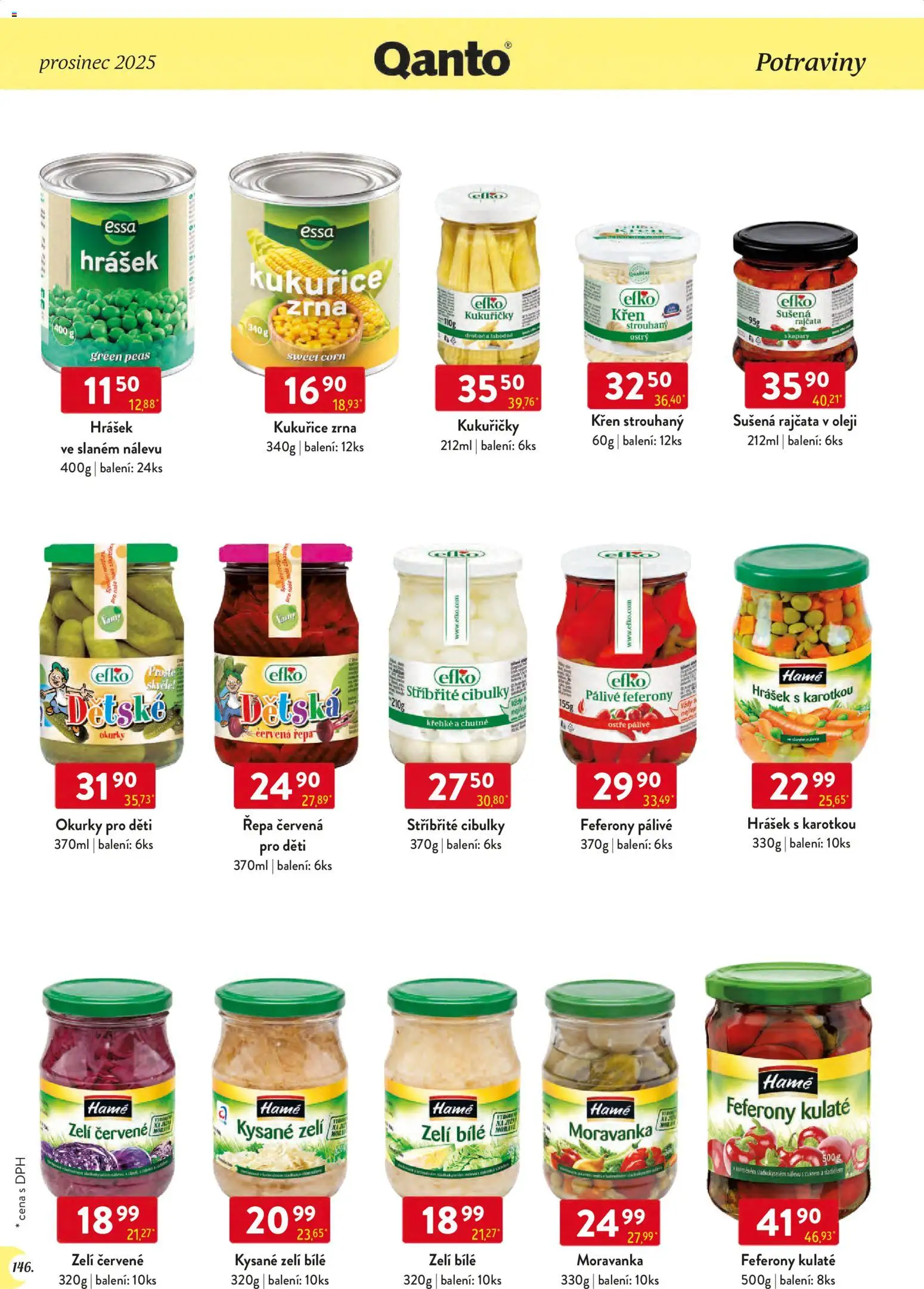 Astur & Qanto leták - Velkoobchod 12/2025 od 01.12.2025 | Strana: 146 | Produkty: Křen, Rajčata, Okurky, Kysané zelí
