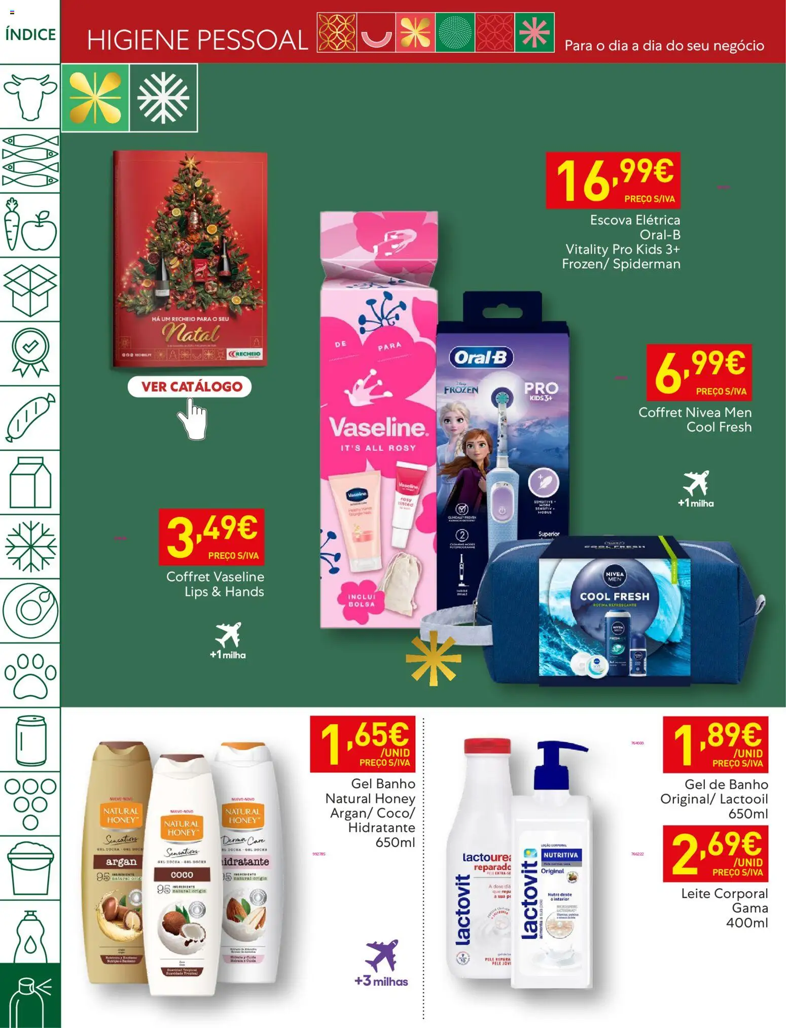Recheio folheto │ válido de 11.11.2025 | Página: 46 | Produtos: Bolsa, Gel de banho, Leite, Banho