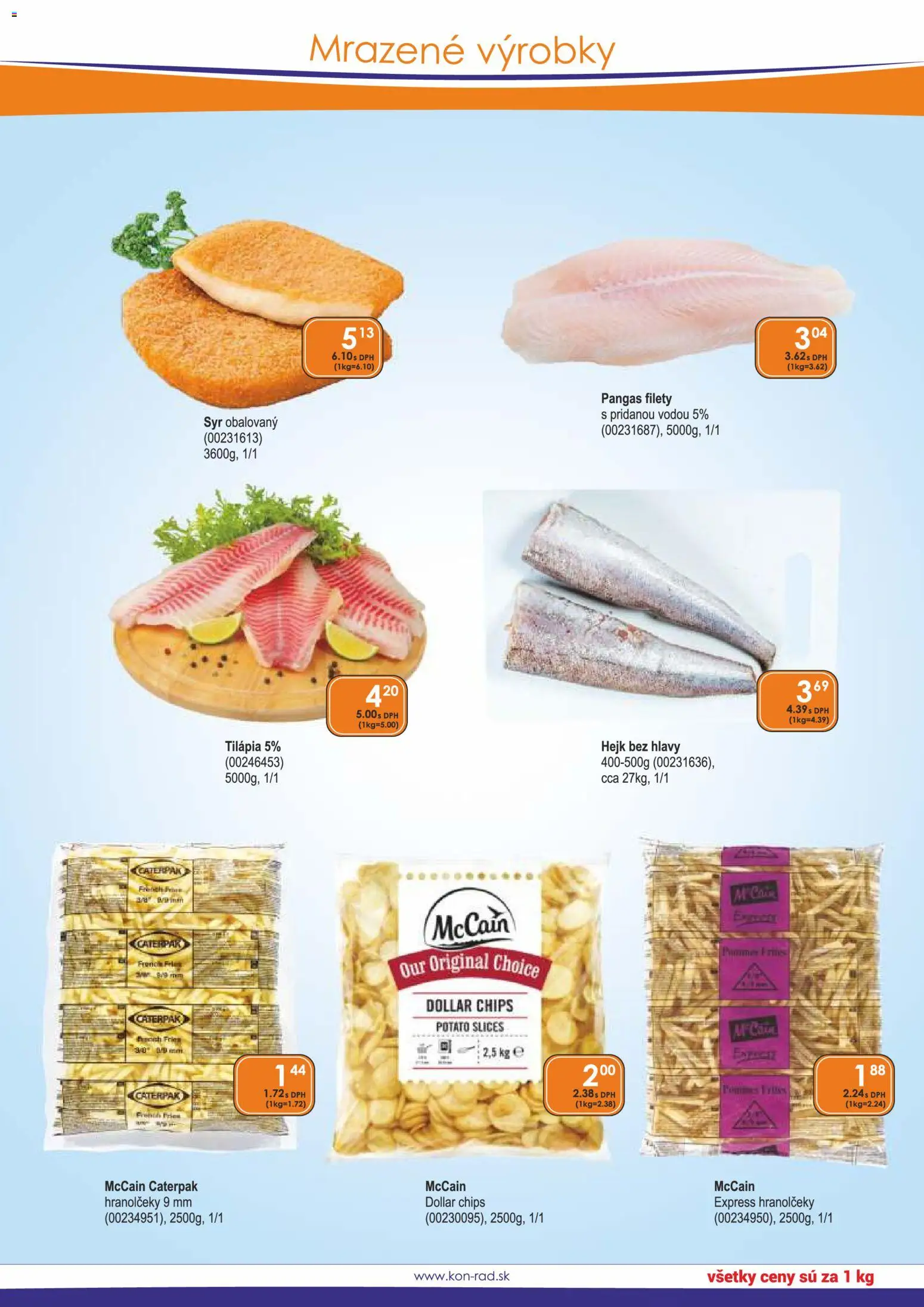 Nové KON - RAD akcie – leták je platný od 01.04.2026 | Strana: 38 | Produkty: Syr