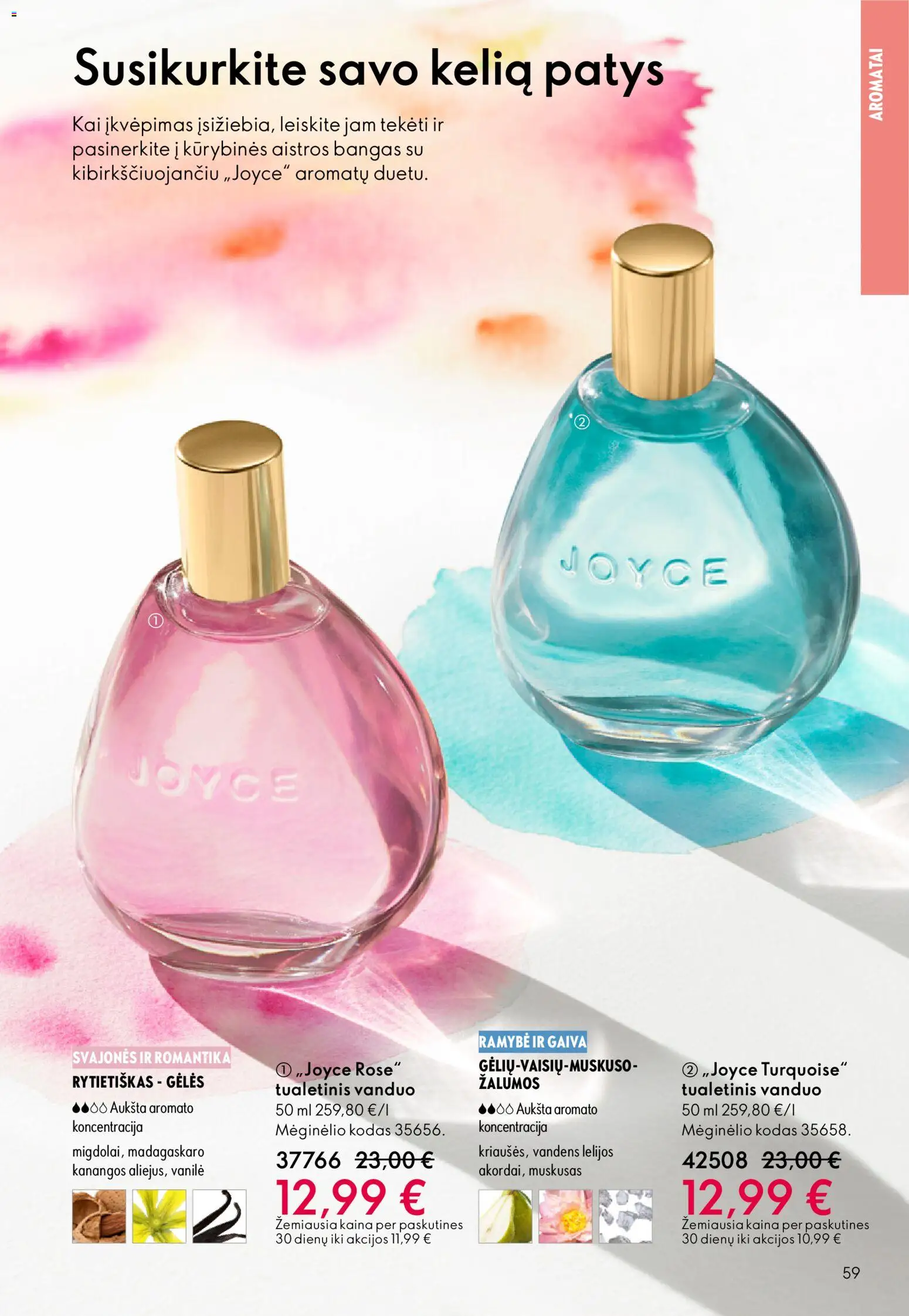 Oriflame akcijos nuo 28.01.2026 | Puslapis: 59 | Prekių: Tualetinis vanduo