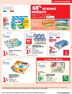 Auchan - Prévisualisation de Auchan prospectus valide à partir de 03.02.2026 | Page: 13 | Produits: Mousse, Sel, Lait, Œufs