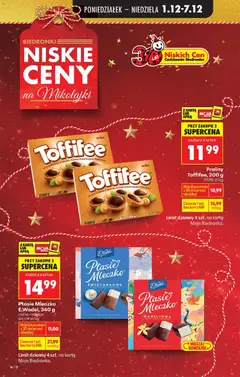 Pogląd oferty "Toffifee, Orzech laskowy w karmelu, kremie orzechowym i czekoladzie" - ważna od 01.12.2025 | Strona: 20