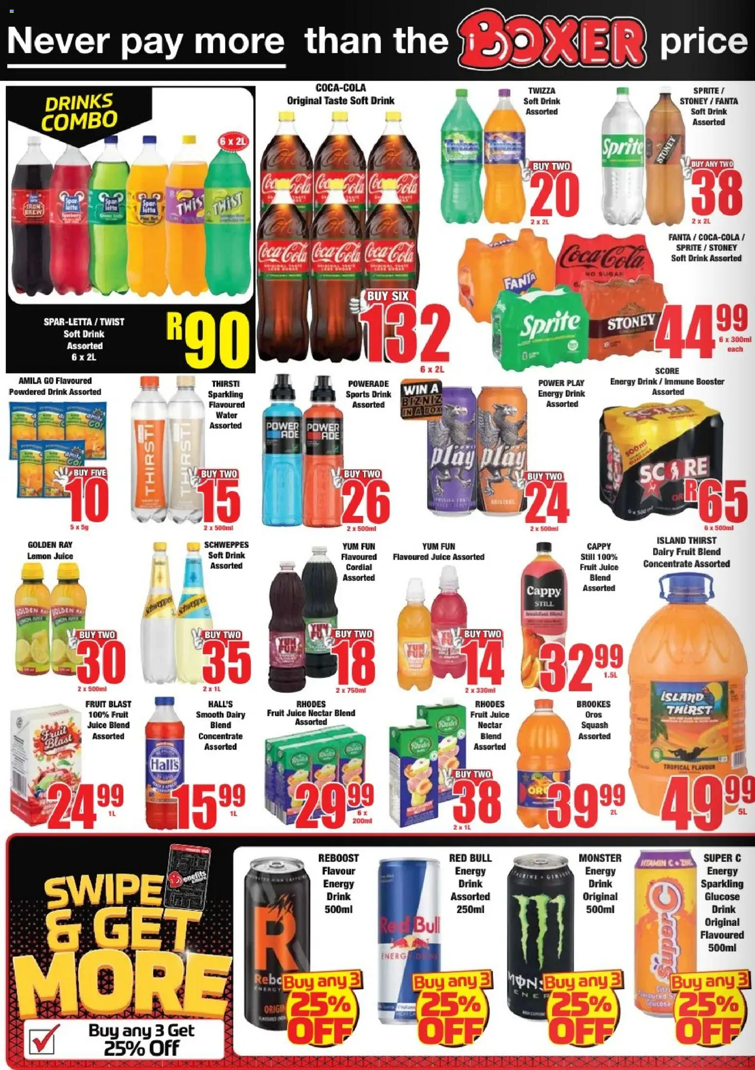 New Boxer catalogue – valid from 23.02.2026 | Page: 6 | Products: Stoney, Water, Fruit, Lemon