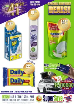 Super Save specials catalogue – valid from 25.10.2025 | Page: 18 | Products: Air freshener, Soap