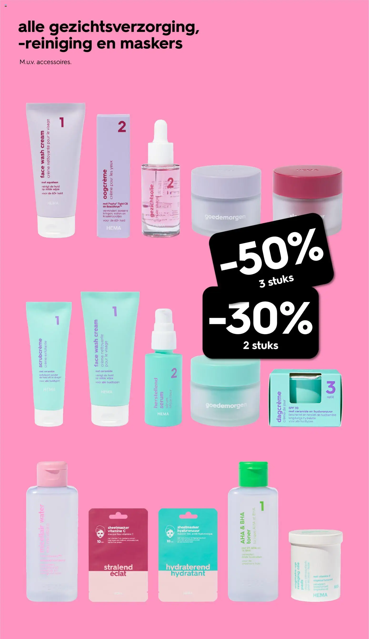 {H1} | Pagina: 5 | Producten: Toner, Pads, Vitamine C, Crème