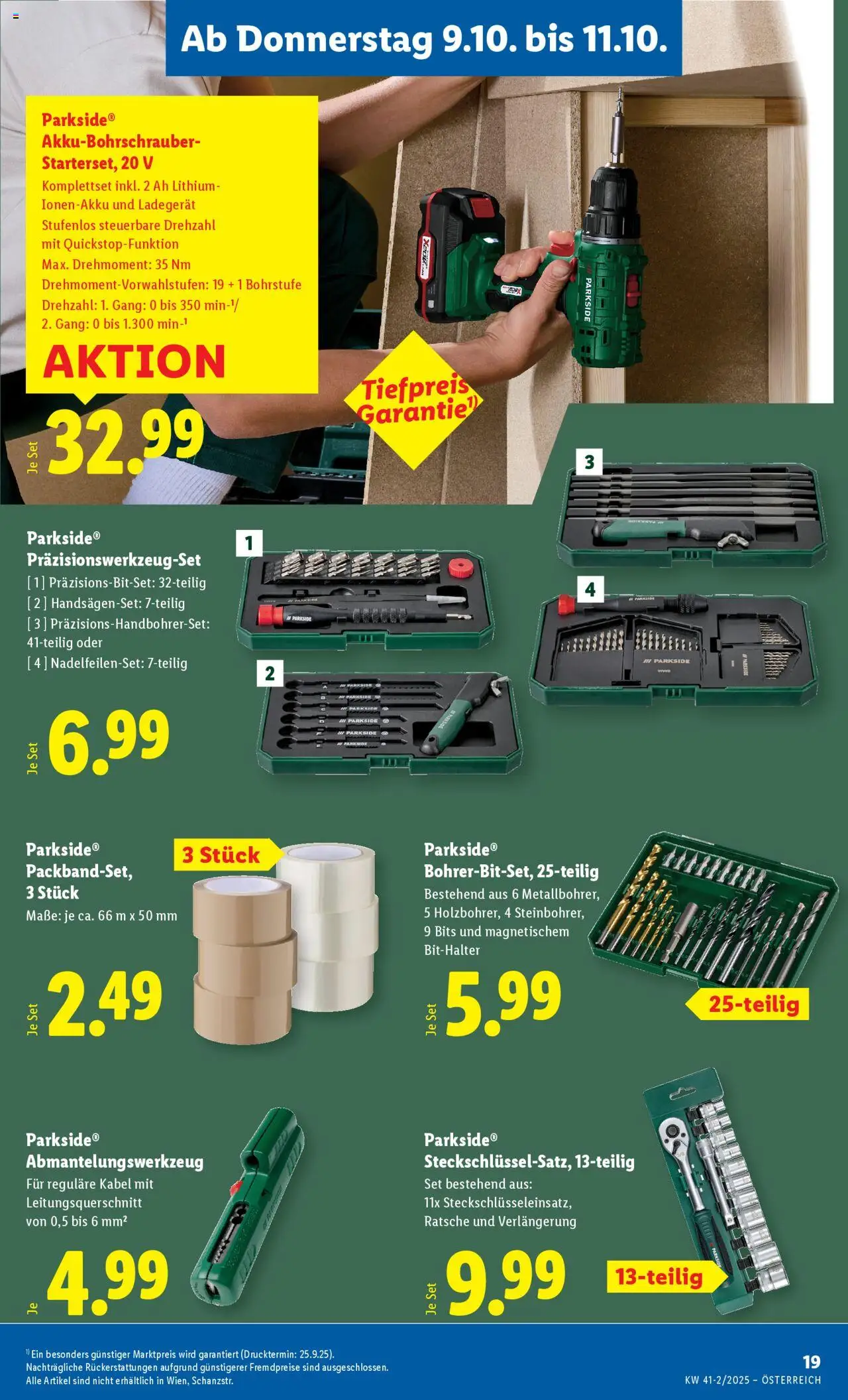 Lidl Flugblatt -  gültig ab 09.10.2025 | Seite: 23 | Produkte: Kabel