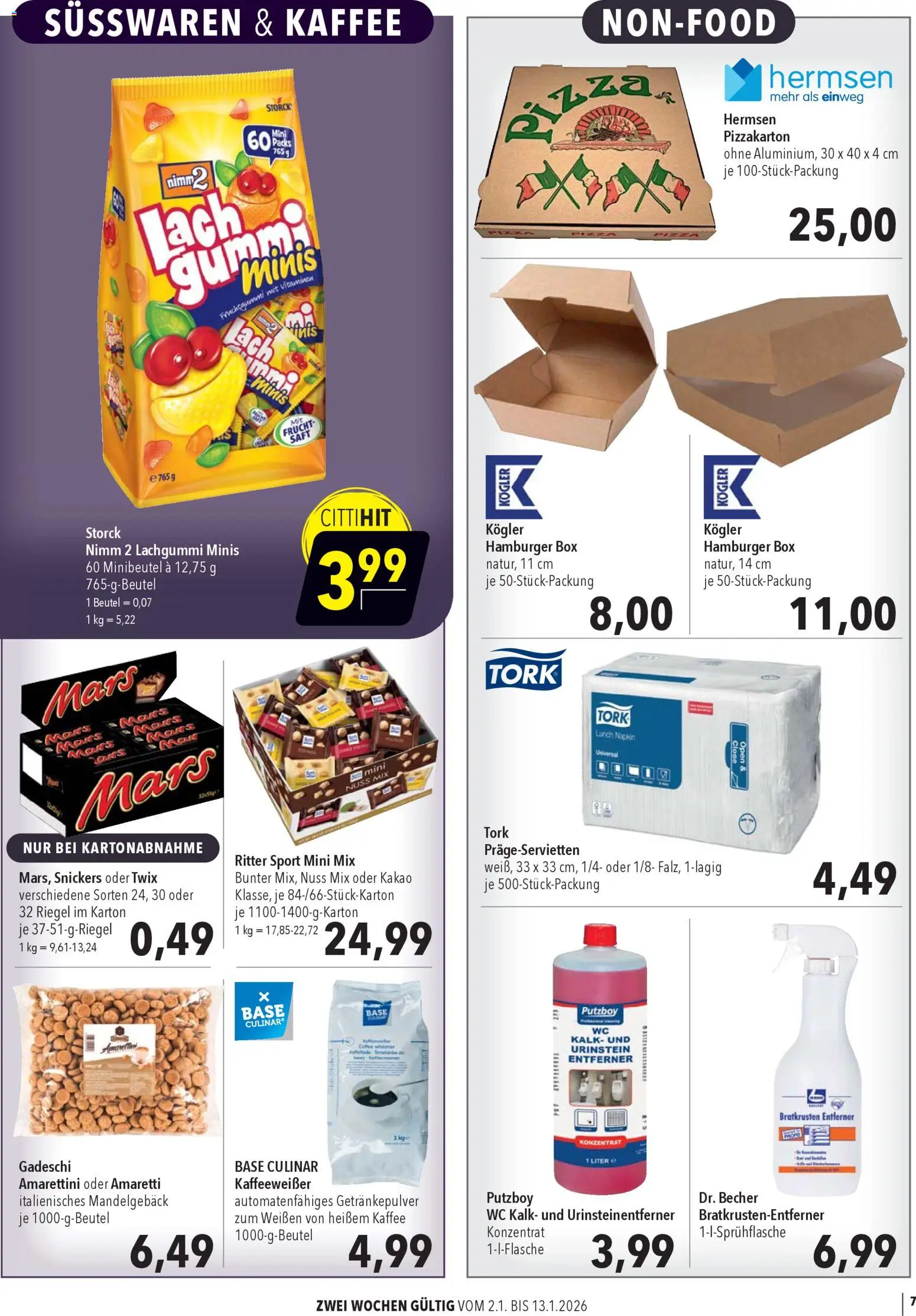 CITTI Markt  Aktuelle Angebote für Profis – gültig ab 02.01.2026 | Seite: 7