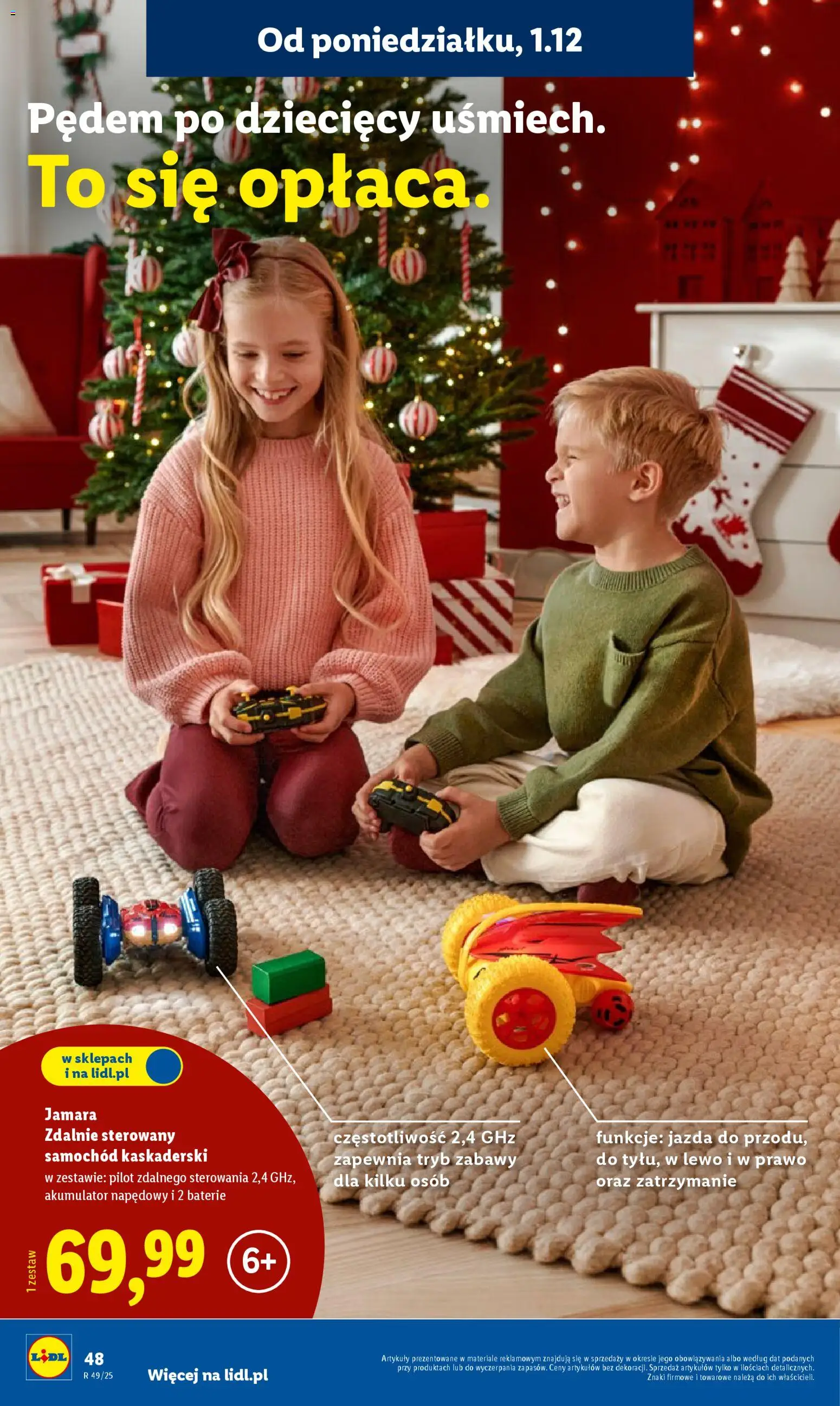 Lidl Katalog zabawek od 03.11.2025 | Strona: 48 | Produkty: Baterie