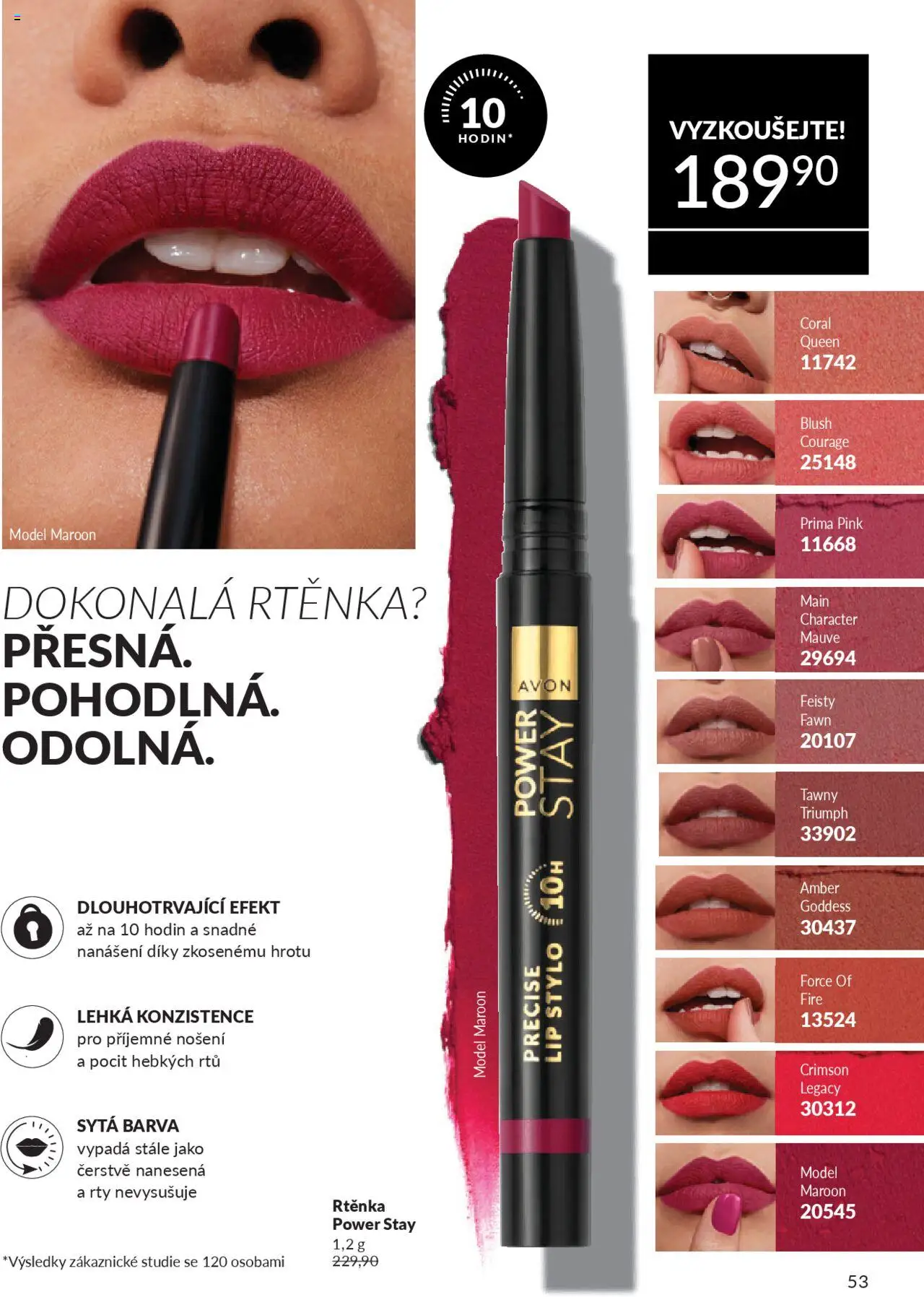 Avon katalog 9/2025 od 01.09.2025 | Strana: 55 | Produkty: Rtěnka