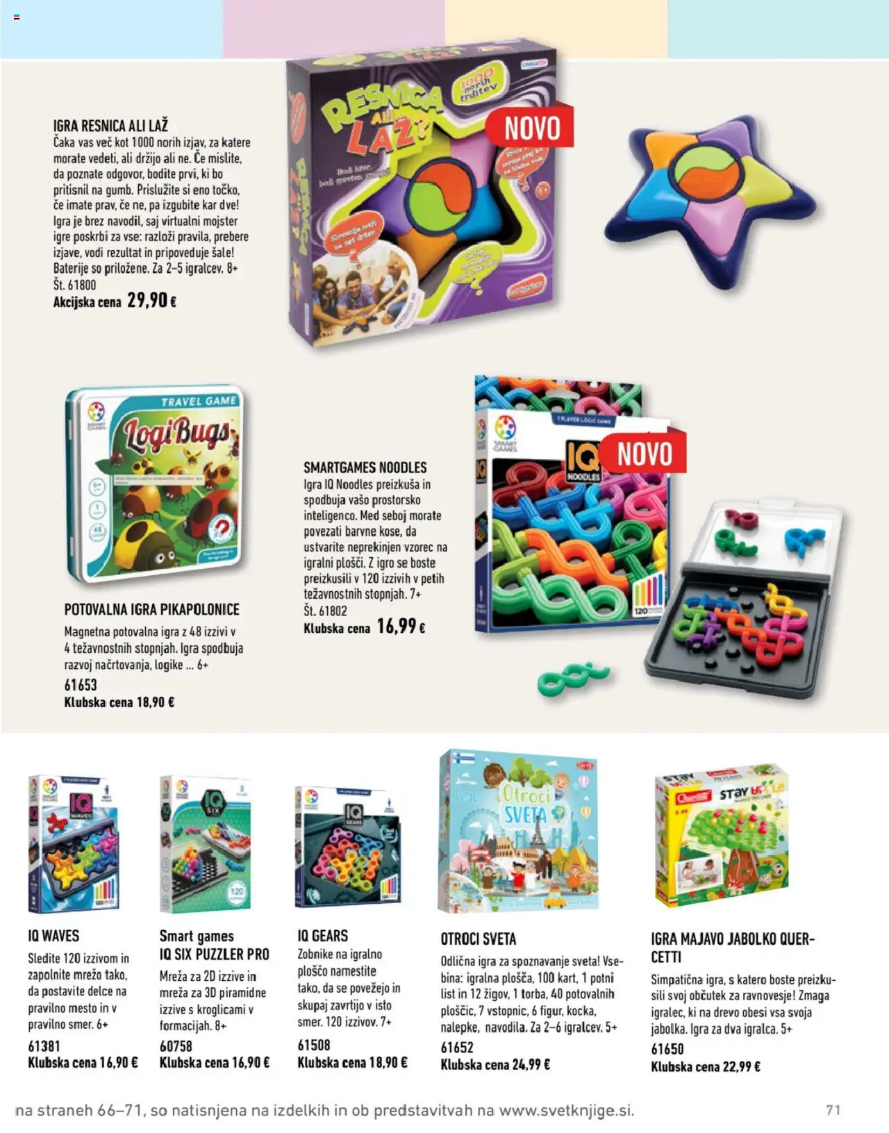 Svet knjige katalog │ velja od 01.07.2025 | Stran: 71 | Izdelki: Igra, Baterije