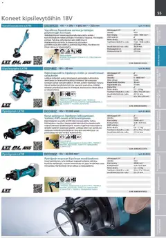 Makita-mainoslehti voimassa 24.03.2026 alkaen | Sivu: 55