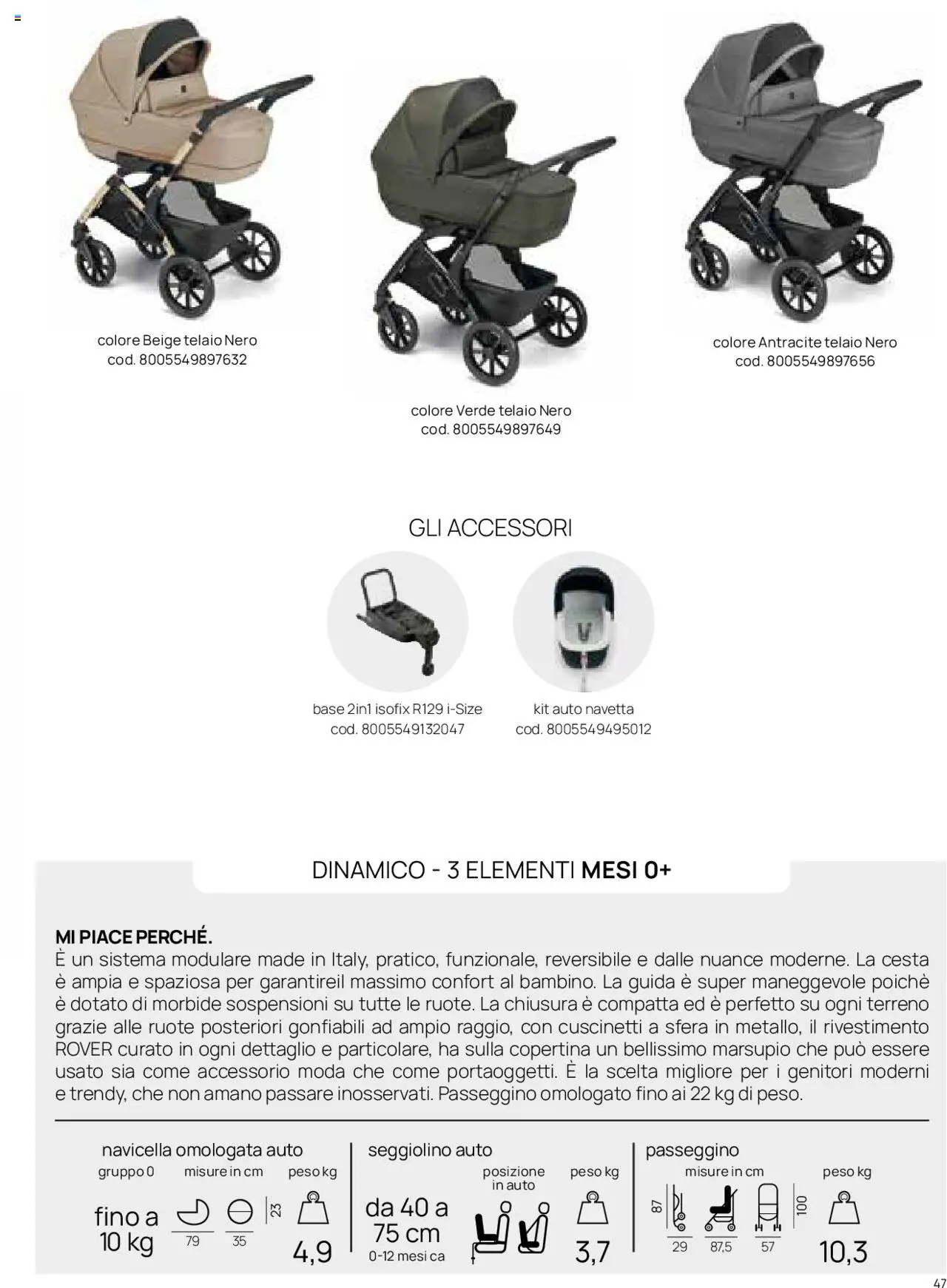 Volantino Prenatal del 01.01.2025 | Pagina: 42 | Prodotti: Passeggino, Seggiolino