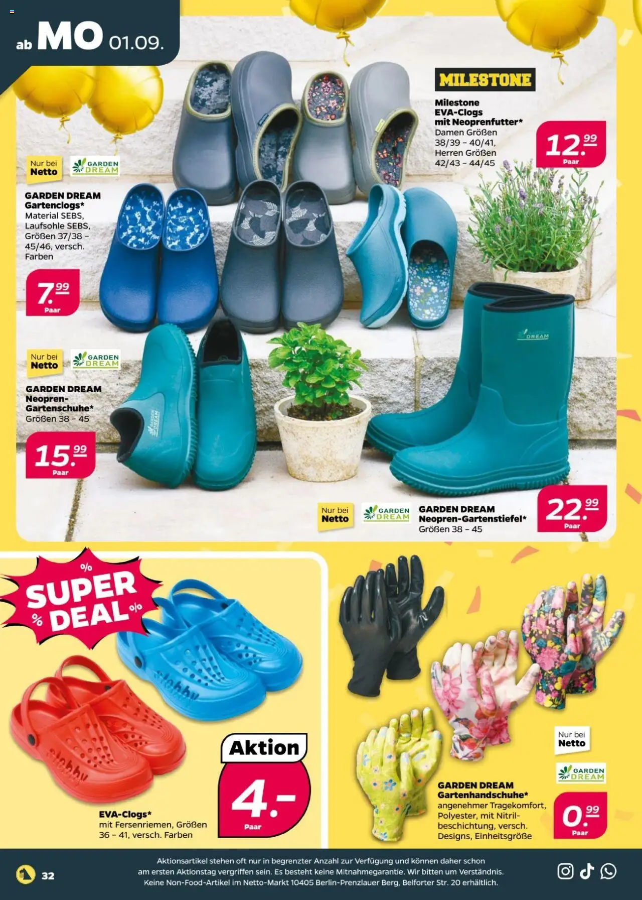 Netto Prospekt 	 - gültig ab dem 01.09.2025 | Seite: 32