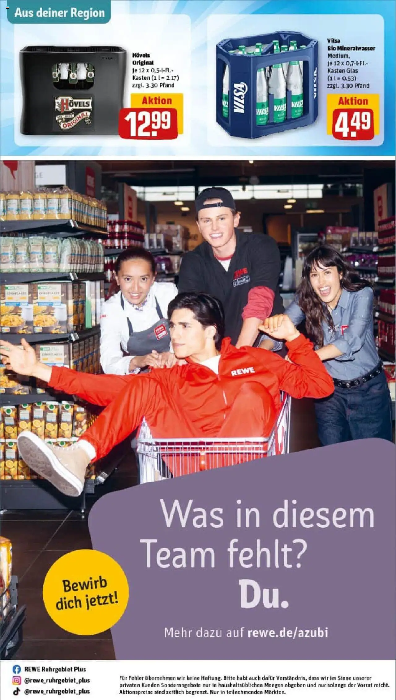 Rewe prospekt Herdecke	 – gültig ab 28.09.2025 | Seite: 33 | Produkte: Mineralwasser