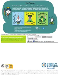 E.Leclerc - Prévisualisation de E.Leclerc Espace Culturel valide à partir de 31.03.2026 | Page: 48 | Produits: Souris, Lapin