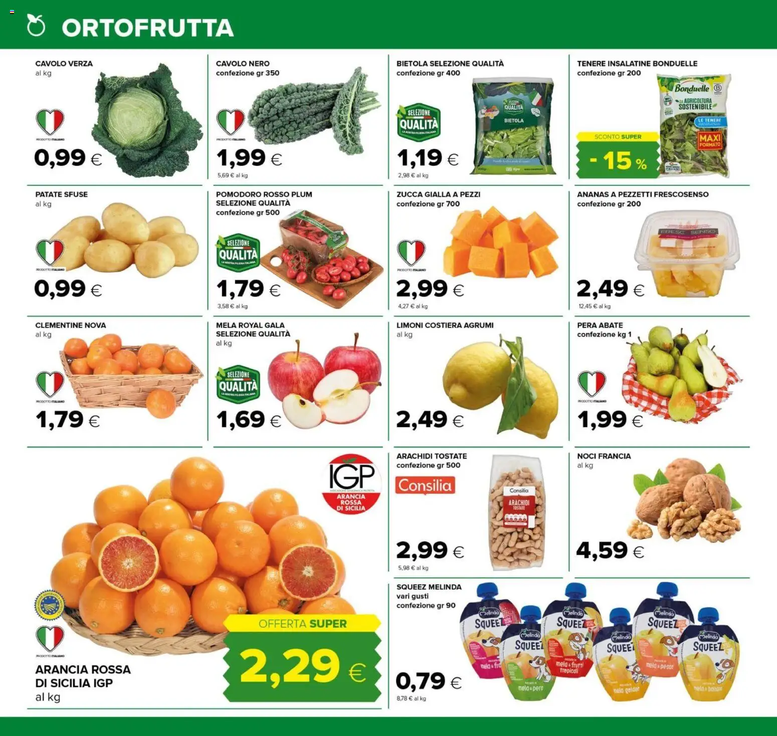 Volantino Tigre del 06.01.2026 | Pagina: 2 | Prodotti: Agrumi, Noci, Ananas, Arancia