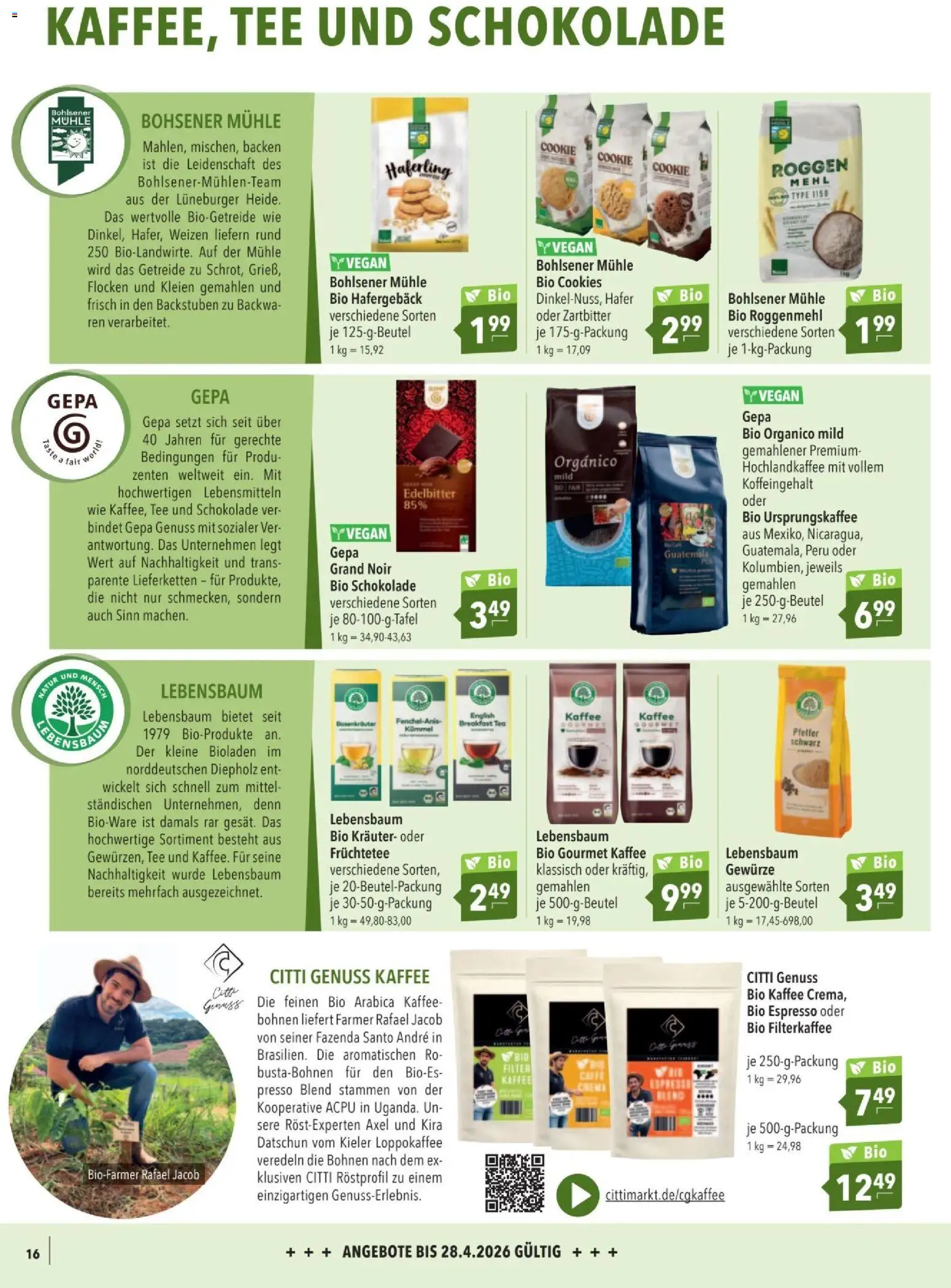 CITTI tilbudsavis – gyldig fra 01.04.2026 | Side: 16 | Produkter: Cookies