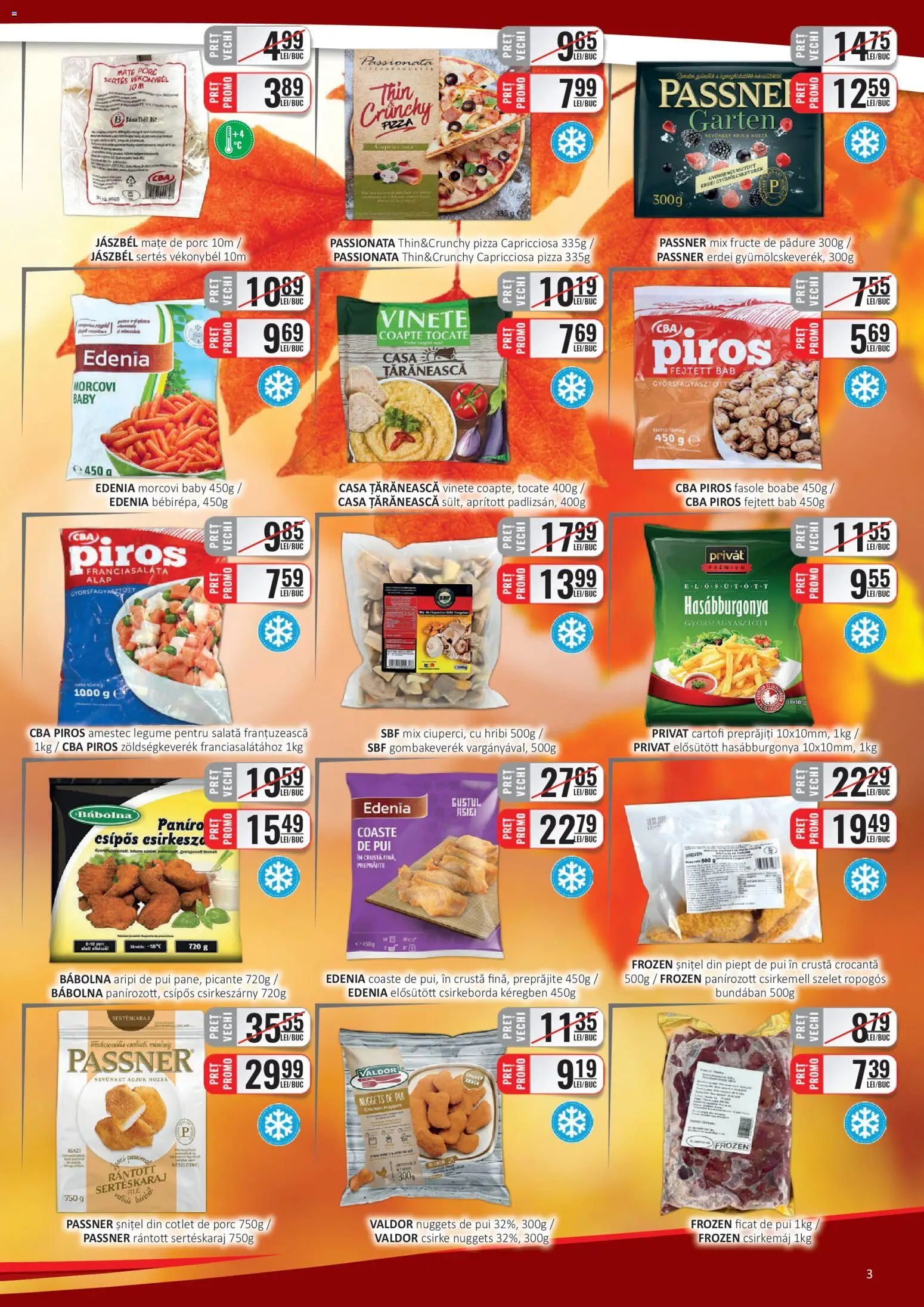 Noul catalog CBA – valabil de la 16.11.2025 | Pagină: 3 | Produse: Lait de coco, Hacıyatmaz Kedi Oyuncağı, Cartofi, Fructe