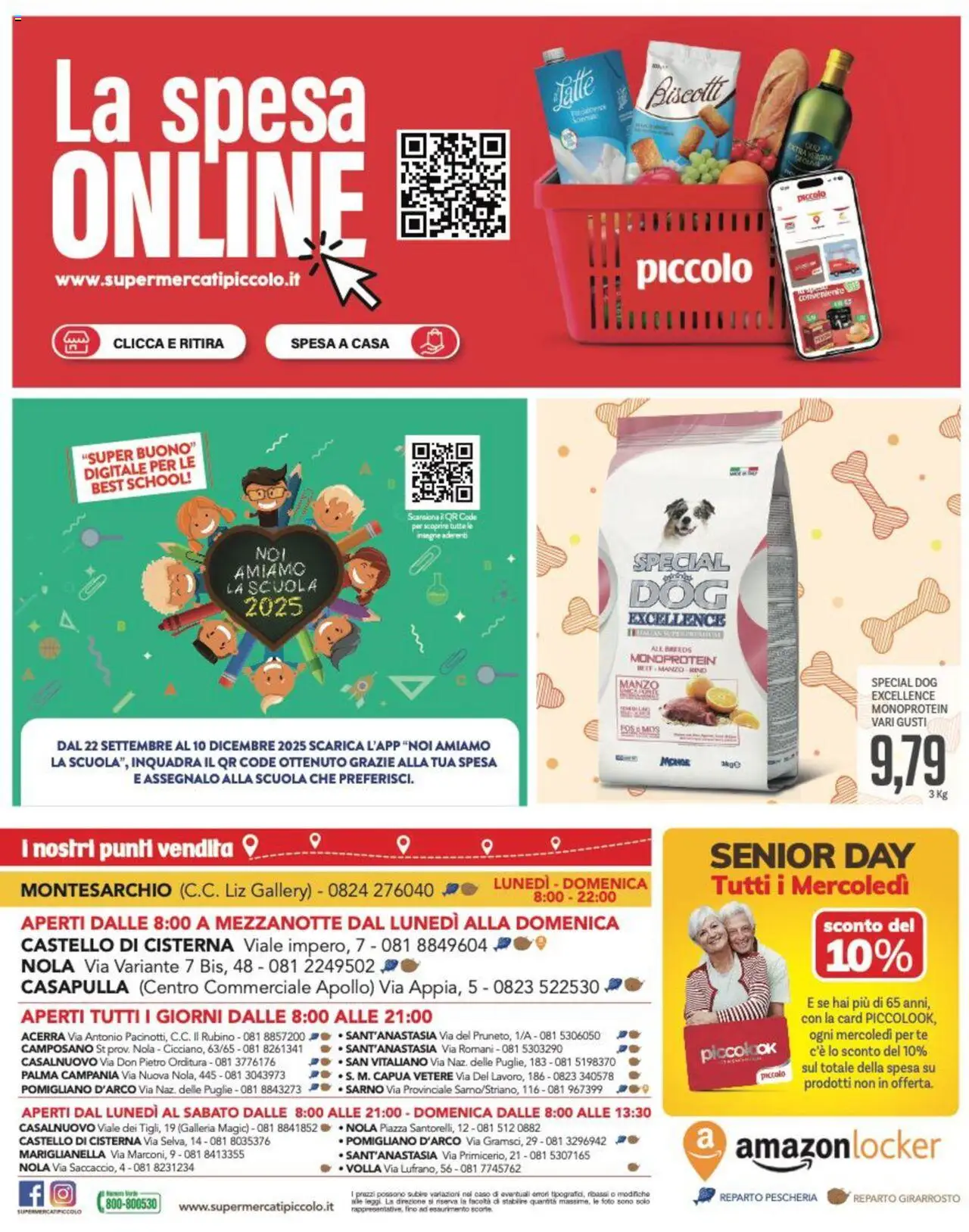 Volantino Piccolo del 15.09.2025 | Pagina: 24 | Prodotti: Tè, Manzo, Biscotti