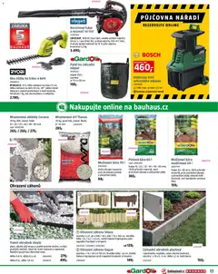 Náhled letáku Bauhaus katalog Zahradní centrum od 06.03.2026 | Strana: 17 | Produkty: Nůžky, Mulčovací kůra, Nůžky na trávu, Aku nůžky