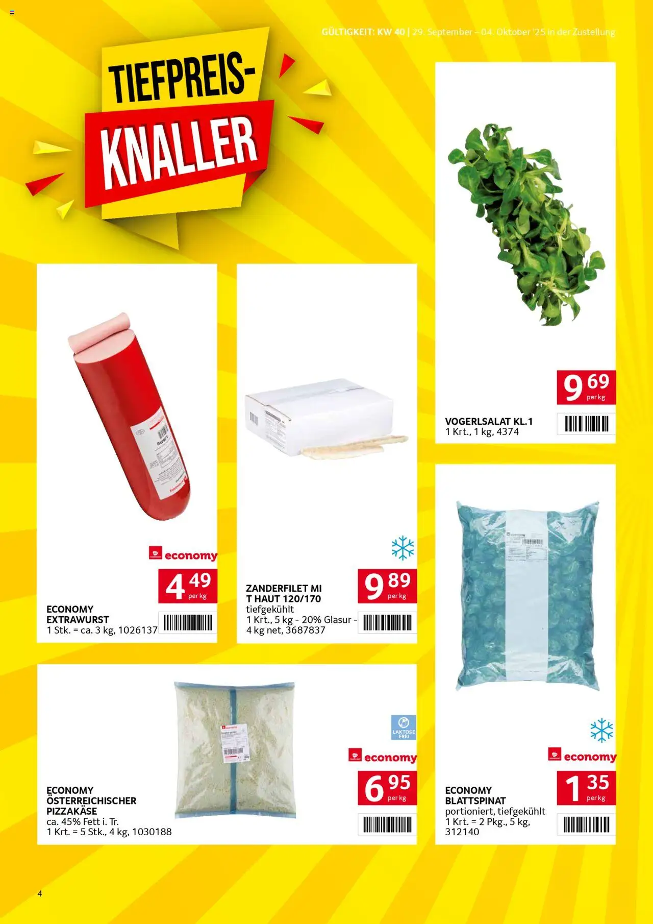 Transgourmet Zustellaktion gültig ab 28.09.2025 | Seite: 4