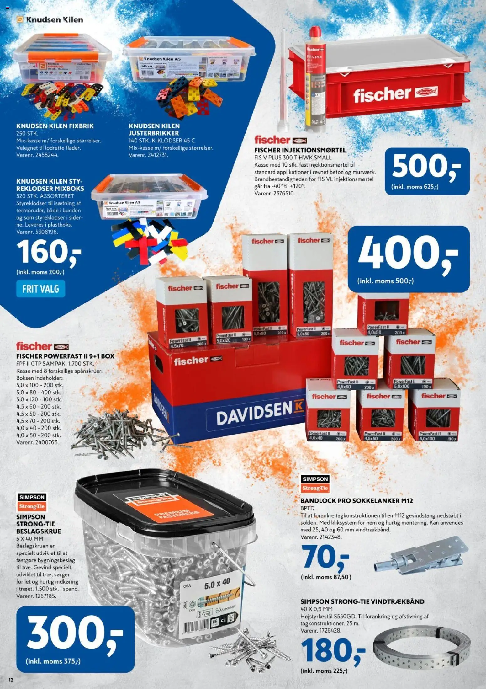 Davidsen tilbudsavis – gyldig fra 05.03.2026 | Side: 12 | Produkter: Ris, Søm