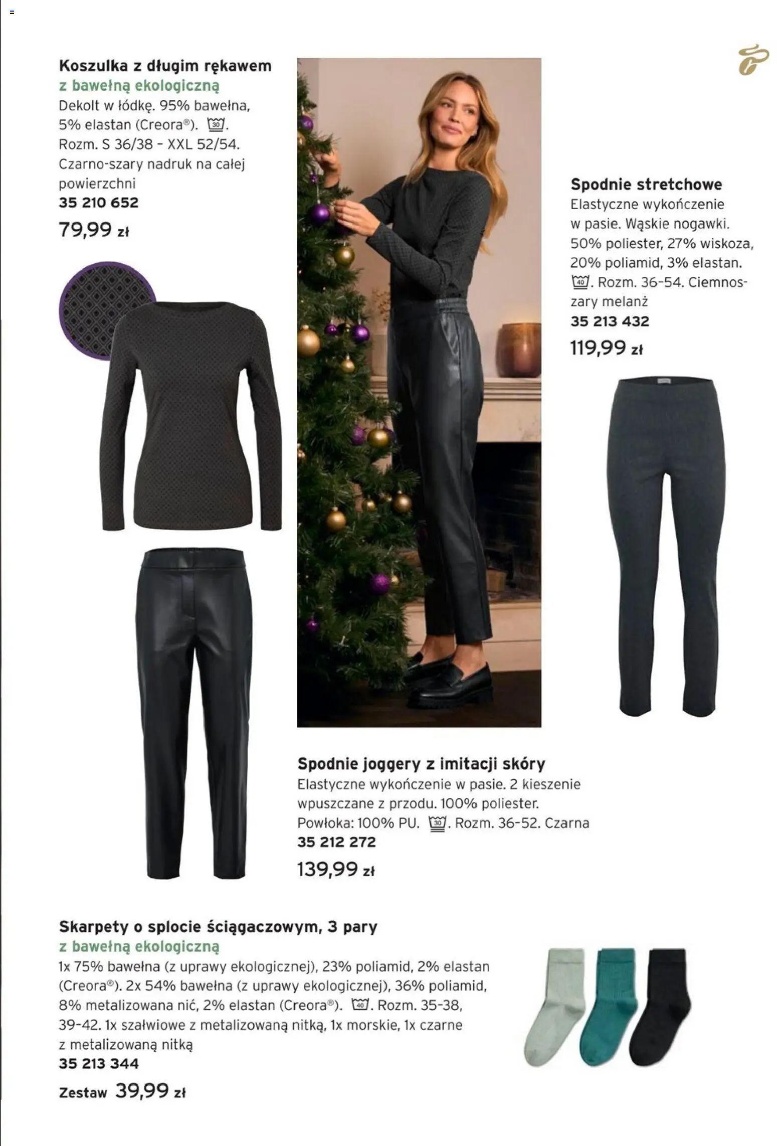 Tchibo promocje od 18.11.2025 | Strona: 21 | Produkty: Spodnie, Skarpety