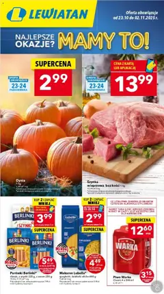 Pogląd oferty "Lewiatan gazetka - Warszawa" - ważna od 23.10.2025