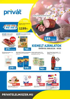 PRIVÁT Déli vármegyék - amely érvényes a következő dátumtól: 26.03.2026