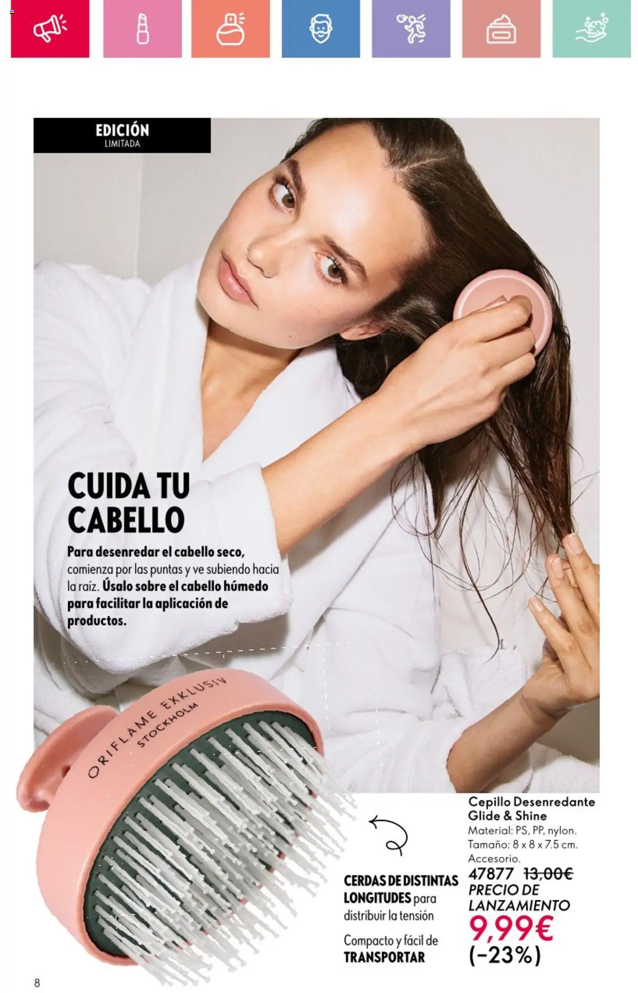 Oriflame - Catálogo Campaña 11 │ válido desde el 03.08.2025 | Página: 8 | Productos: Cepillo