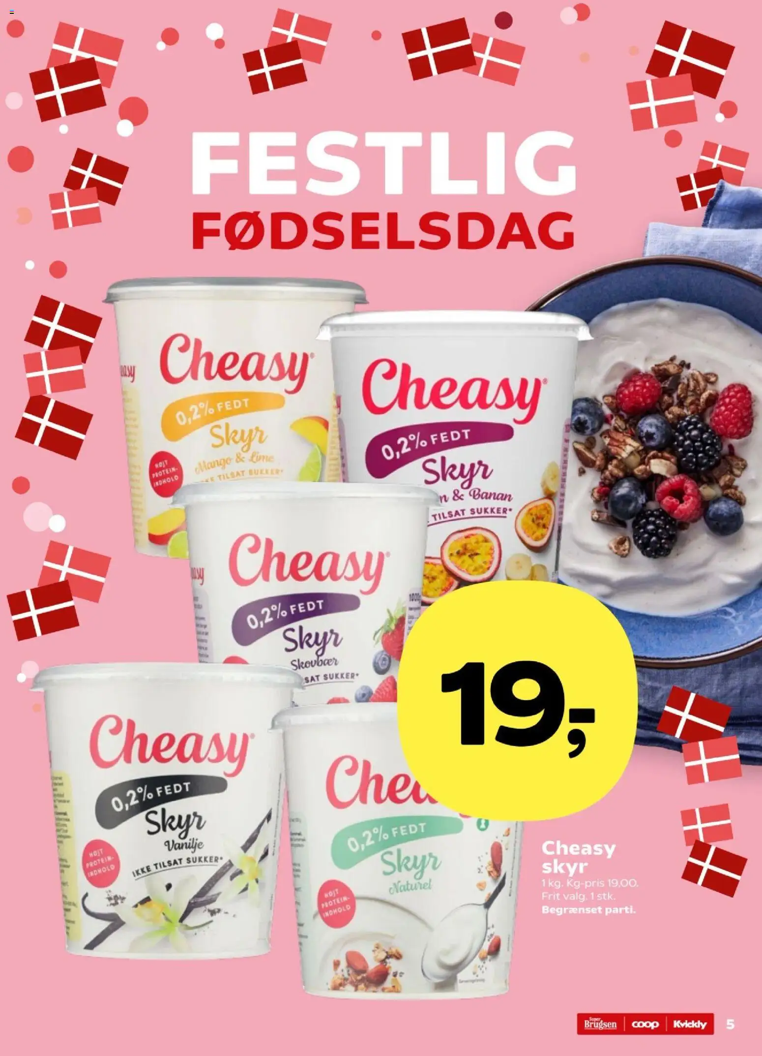 Kvickly tilbudsavis – gyldig fra 01.05.2026 | Side: 5 | Produkter: Mango, Skyr, Lime, Sukker
