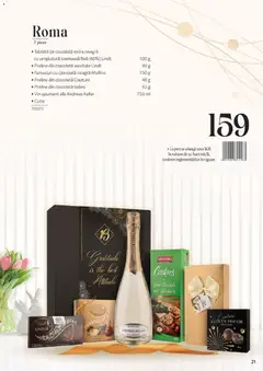 Ofertele Selgros valabile de la 13.03.2026 | Pagină: 21 | Produse: Tabletă, Praline, Ciocolată, Vin