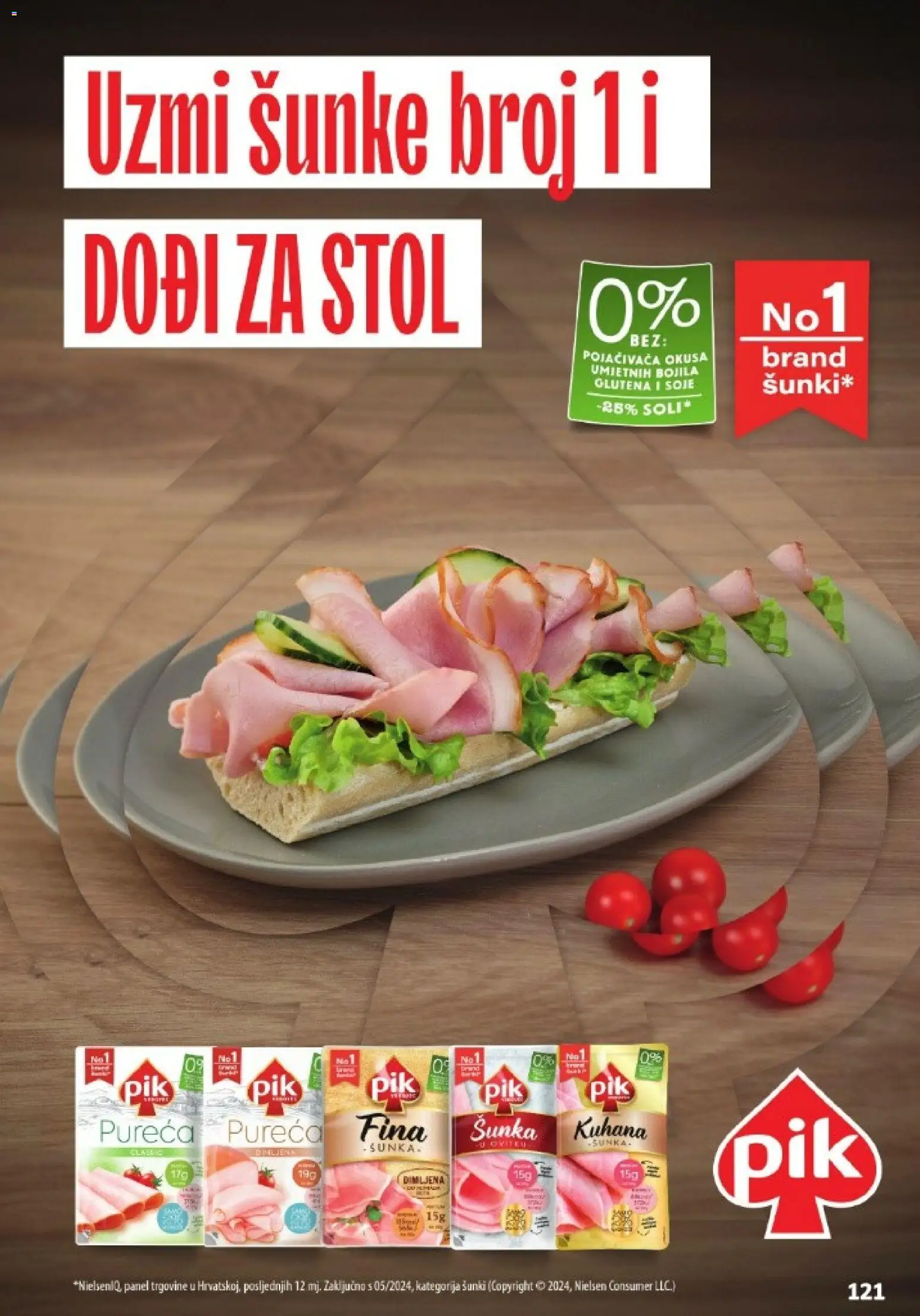 Vrutak katalog | vrijedi od 01.11.2025 | Stranica: 121 | Proizvodi: Stol, Šunka