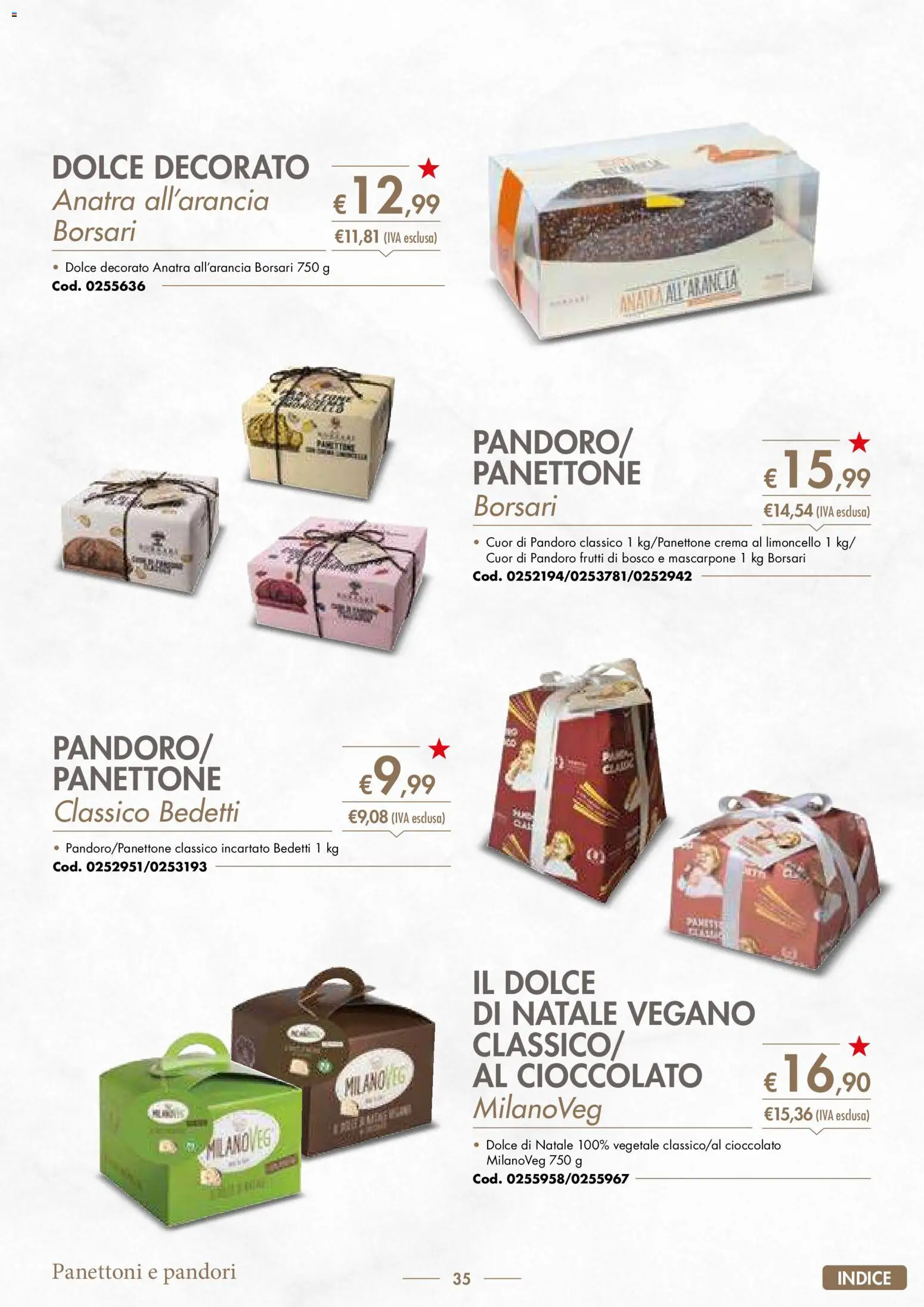 Volantino Italmark del 10.11.2025 | Pagina: 37 | Prodotti: Crema, Cioccolato, Pandoro, Panettone