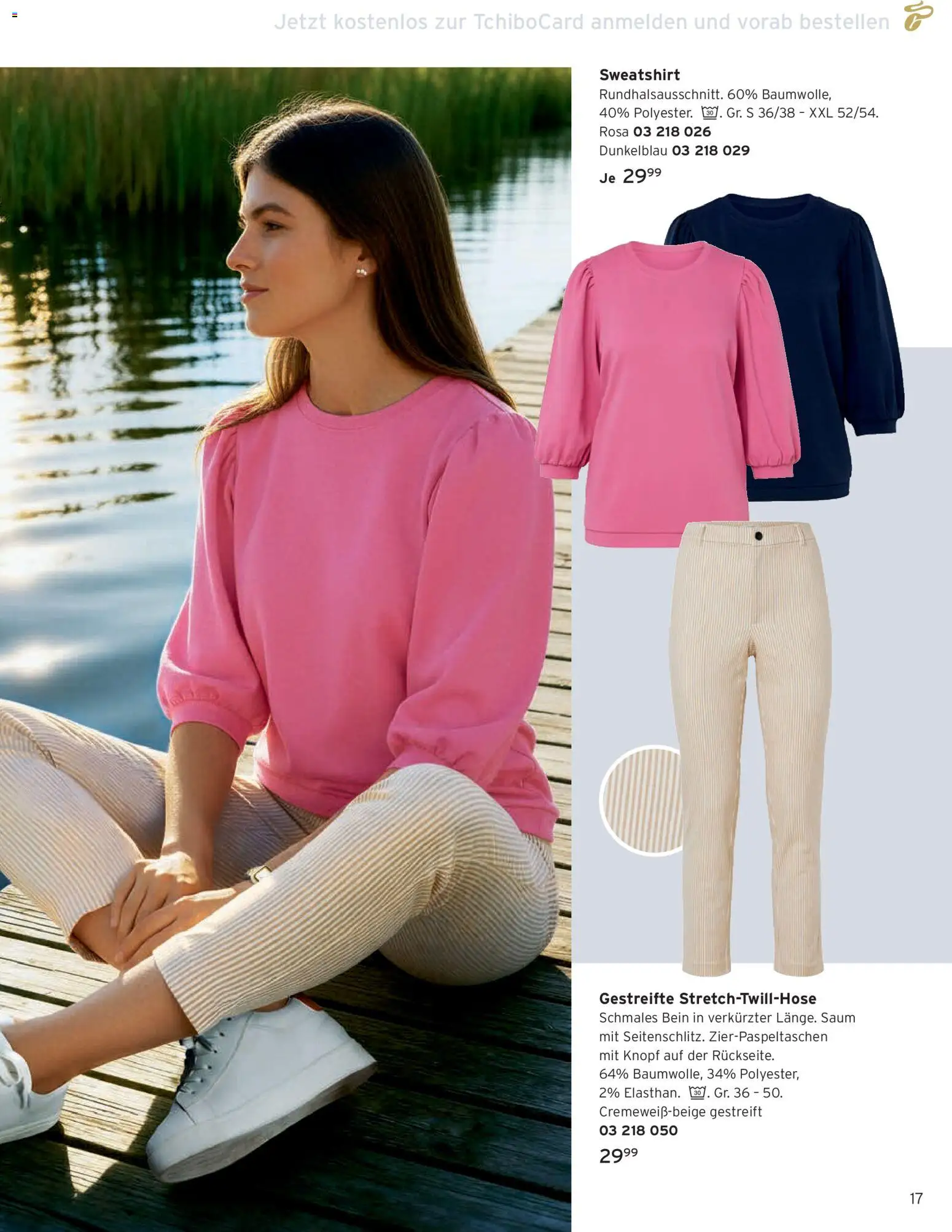 Tchibo Katalog Frühling – gültig ab 24.03.2026 | Seite: 17 | Produkte: Sweatshirt