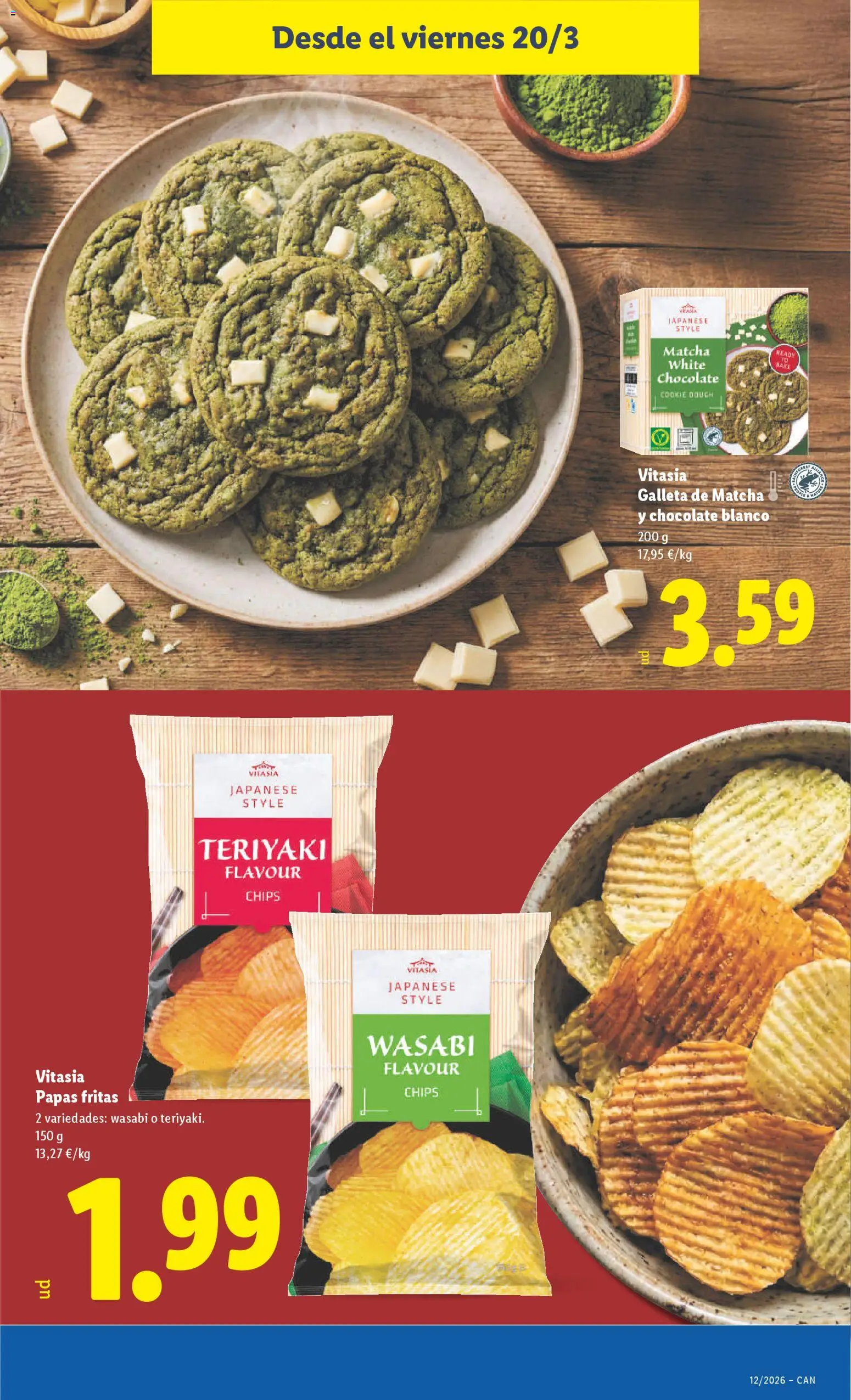 Lidl folleto │ válido desde el 16.03.2026 | Página: 35 | Productos: Chocolate, Papas fritas